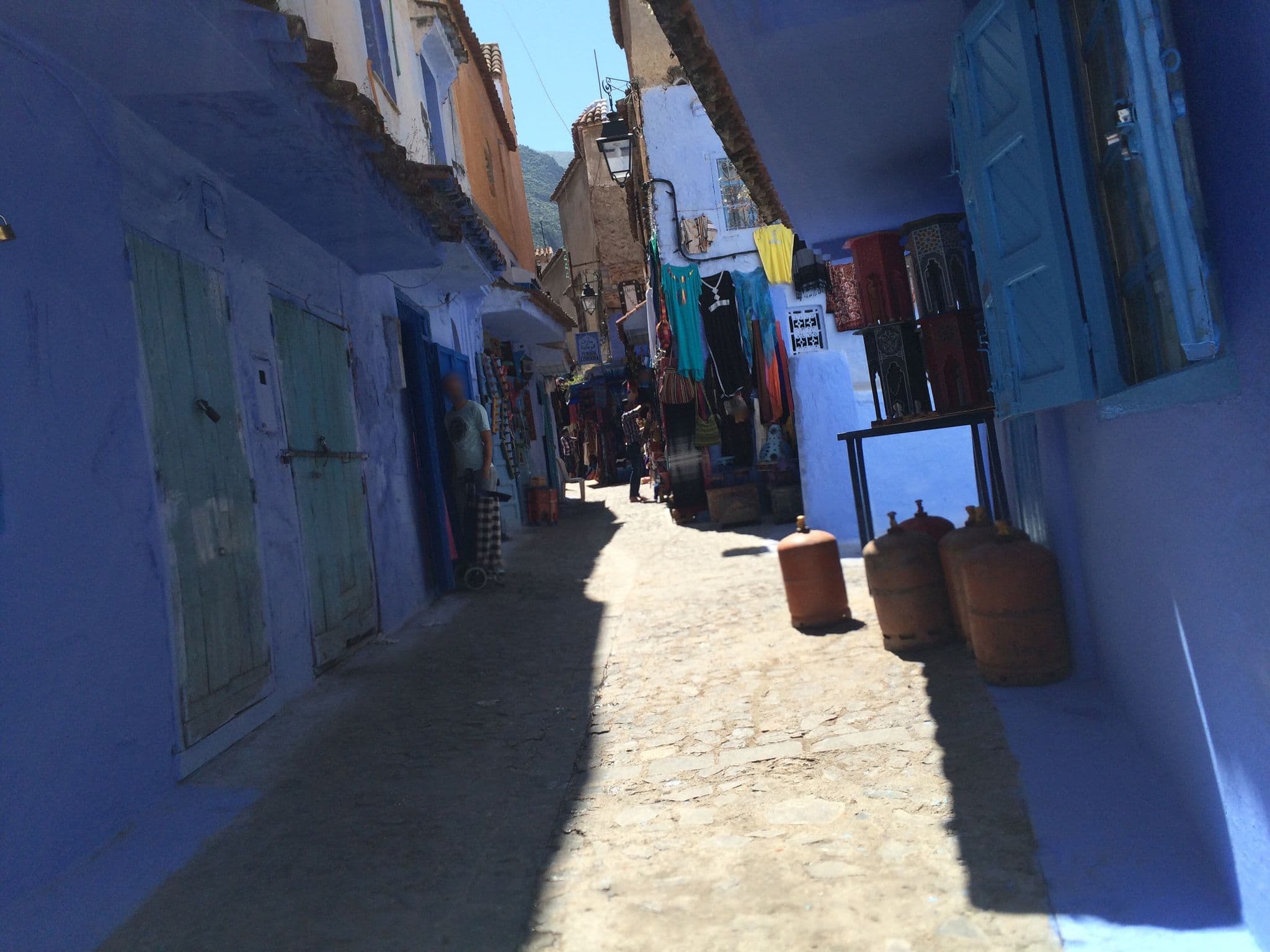 Street view near Casa Hassan Guesthouse, Chefchaouen