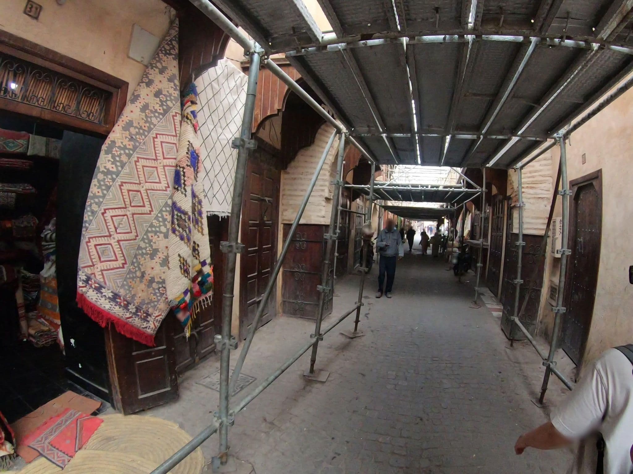 Street view near Riad Arabkech, Marrakesh