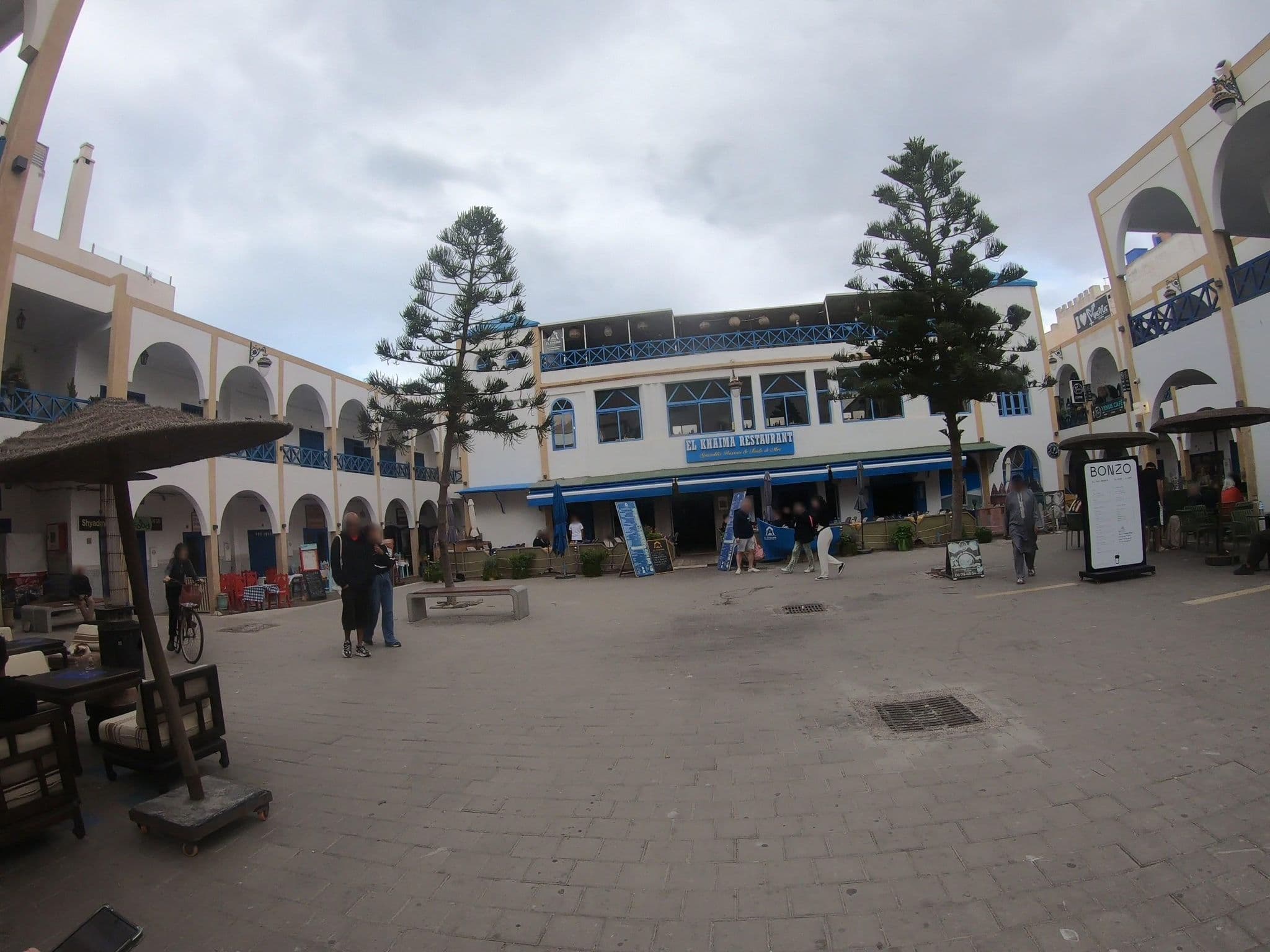 Street view near Hotel Central, Essaouira