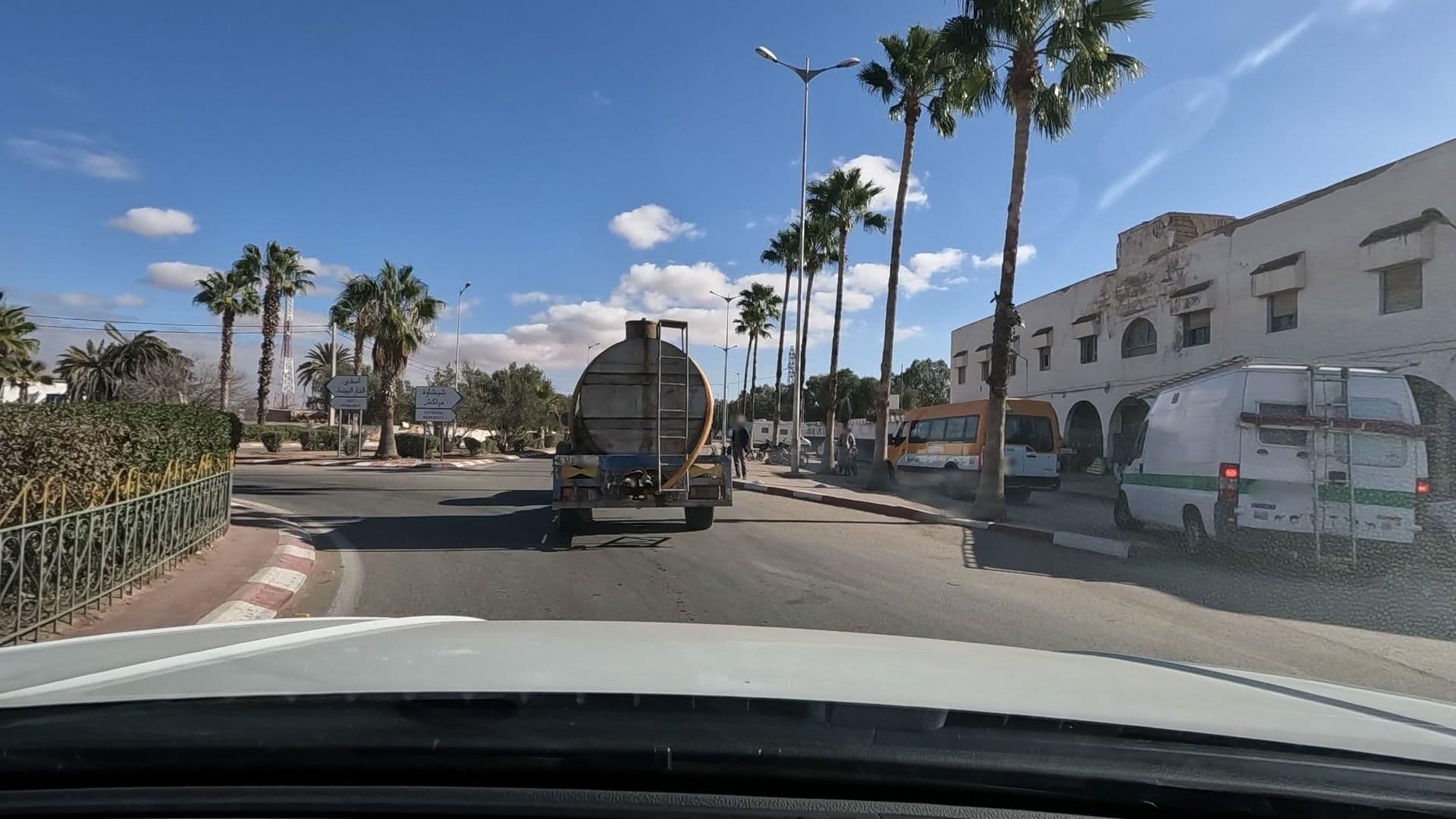 Street view near Camping Les Oliviers, Ounagha — © lucomsky (CC BY-SA · Mapillary)