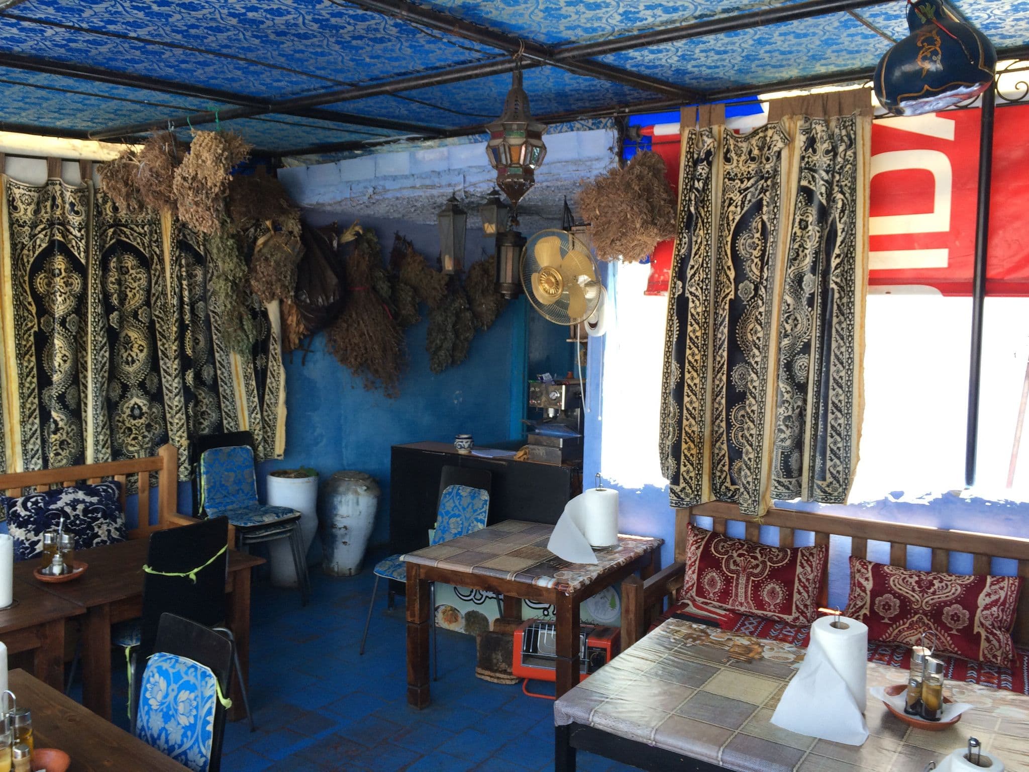 Street view near Dar Chourafa Riad, Chefchaouen