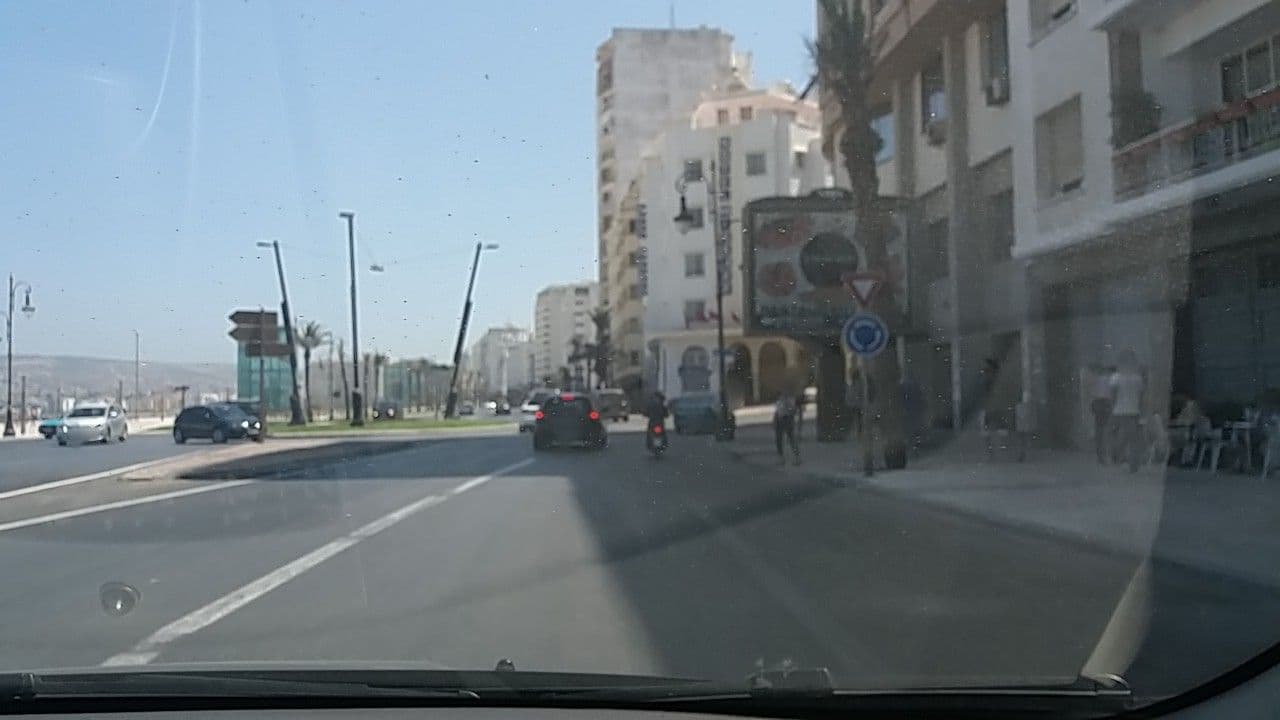Street view near Marina Bay, Tangier — © tangermycity (CC BY-SA · Mapillary)