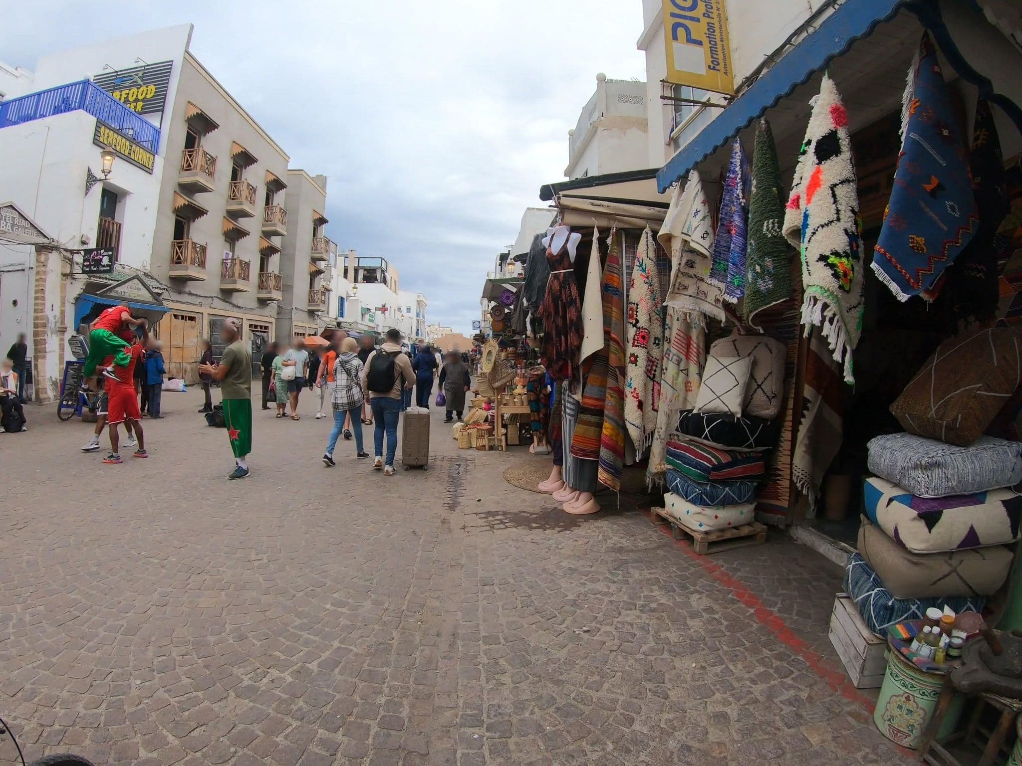 Street view near Berber Hostel, Essaouira — © algirdasc (CC BY-SA · Mapillary)