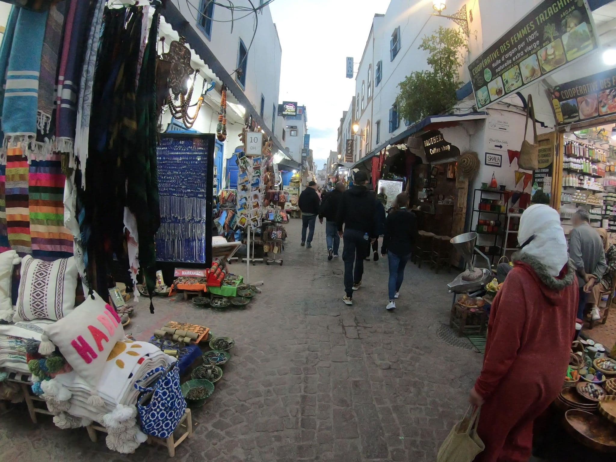 Street view near Zazou, Essaouira