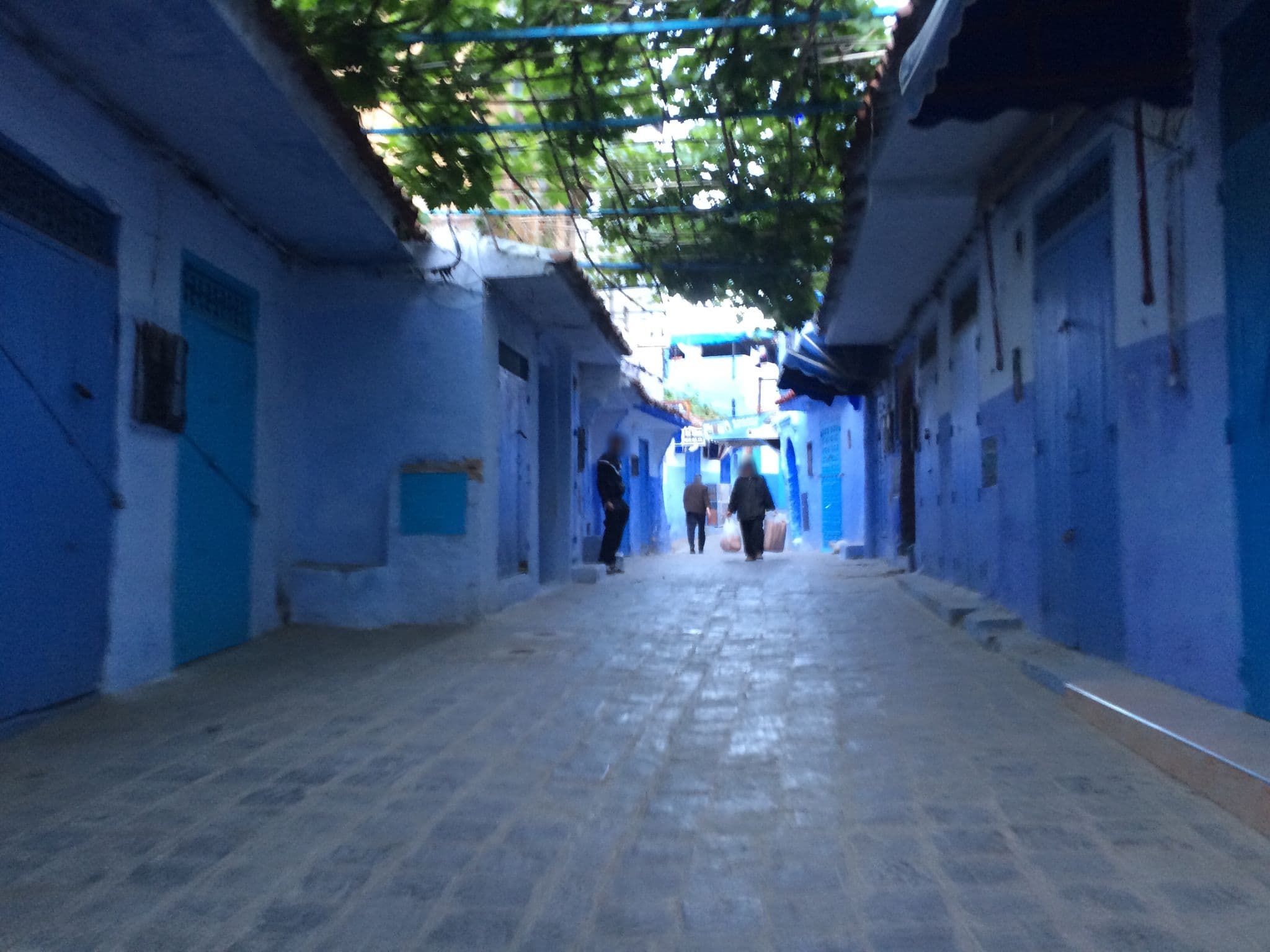 Street view near Dar el Fanne, Chefchaouen