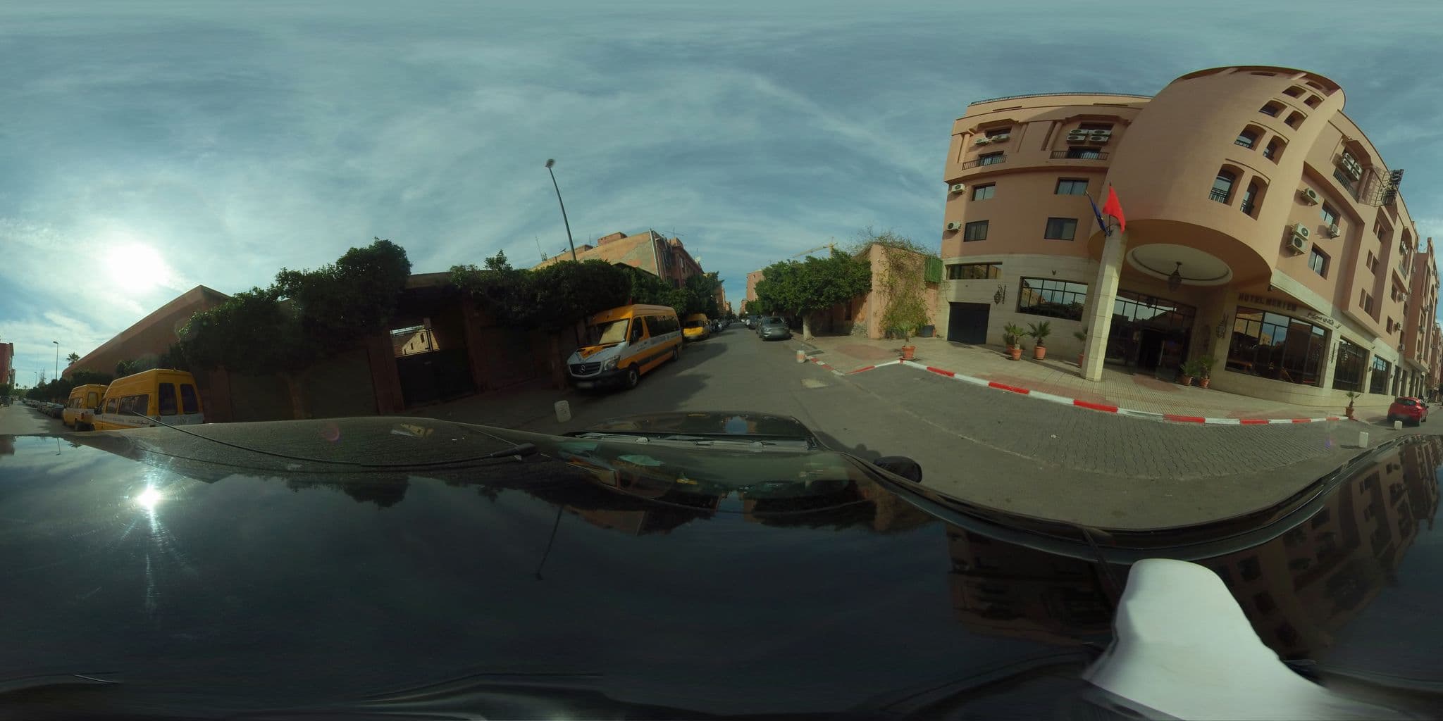 Street view near Meriem, Marrakesh