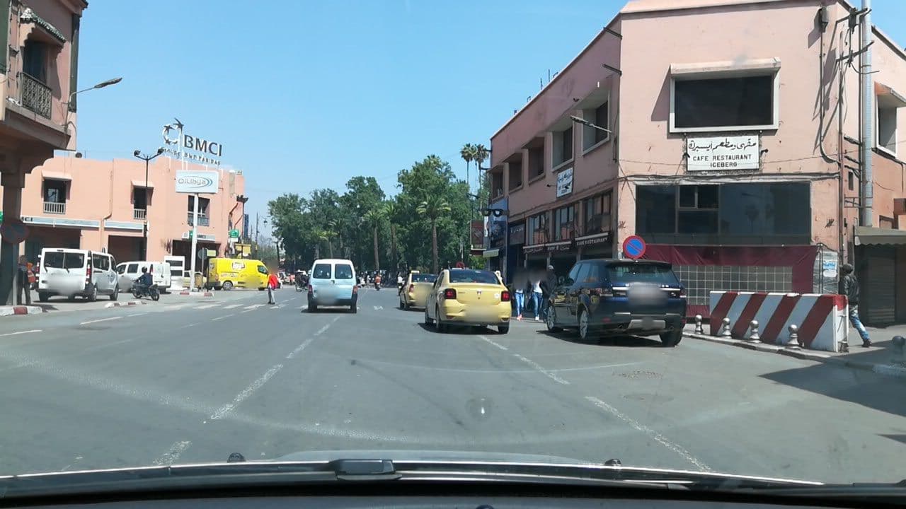 Street view near Hotel Salma, Marrakesh