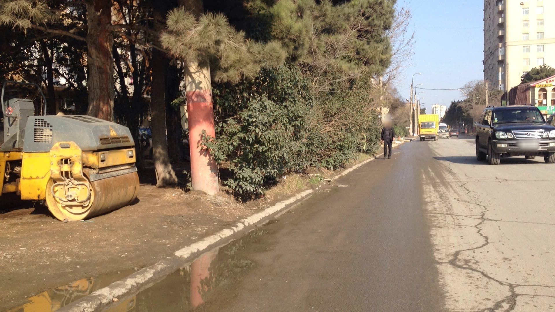 Street view near Mədəni-Maarif Texnikumunun yataqxanası, Bilajari — © geomapper69 (CC BY-SA · Mapillary)