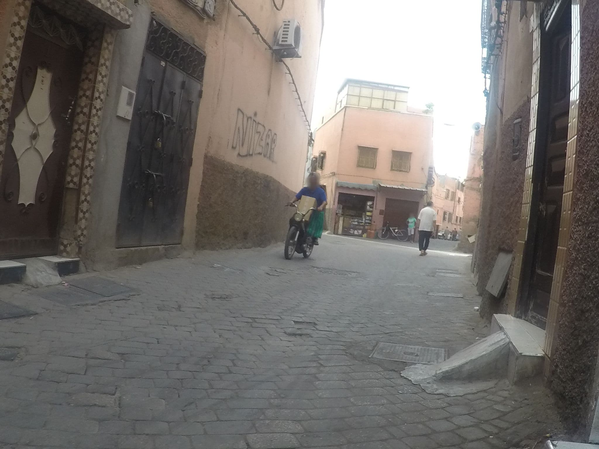 Street view near Riad Euphorbe, Marrakesh