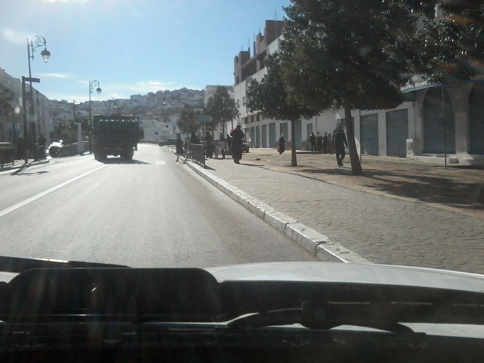 Street view near Casa Slimi Musta, Mdiq — © ayoubgis (CC BY-SA · Mapillary)
