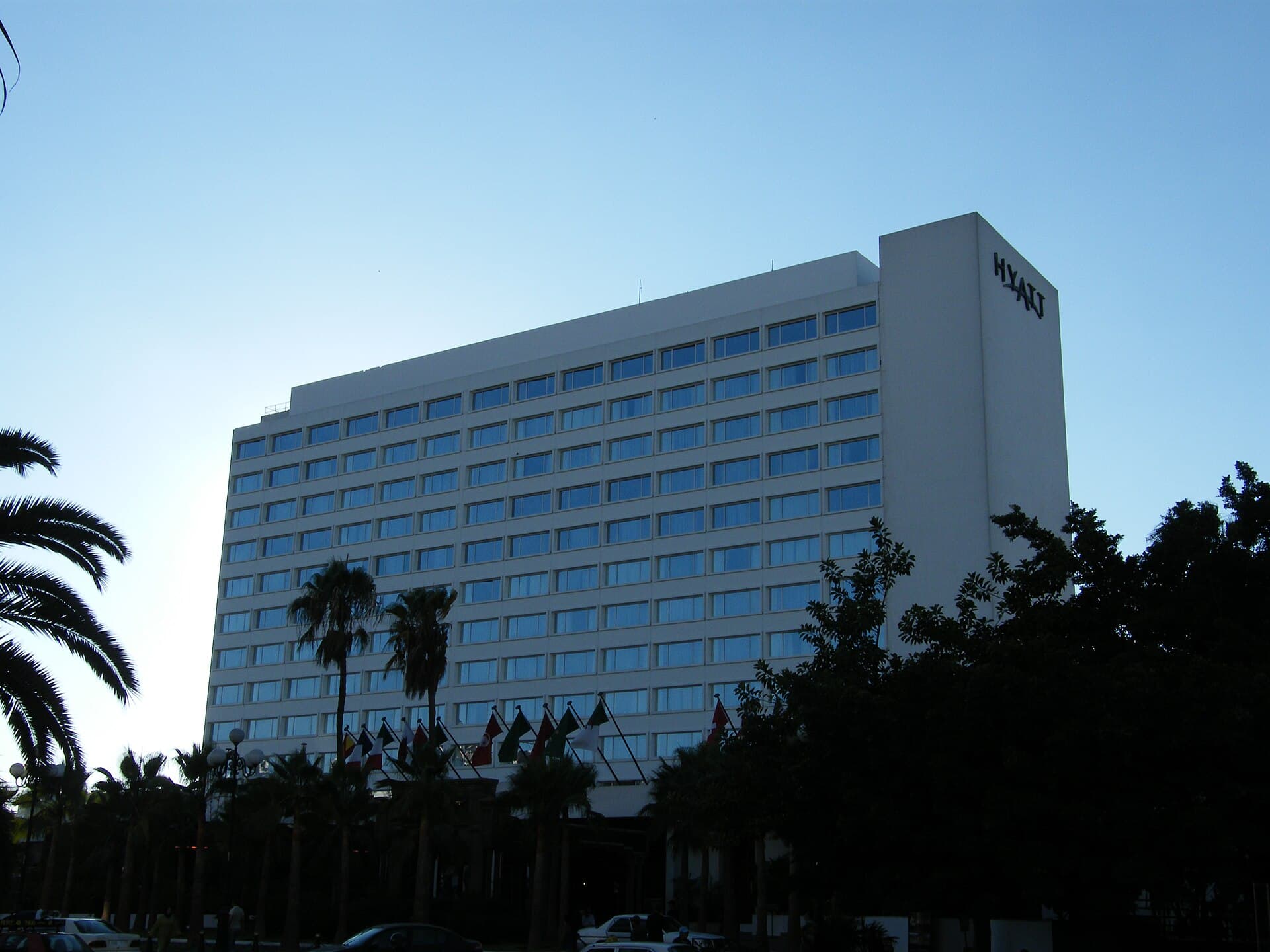 Hyatt Regency Casablanca — photo via Wikimedia Commons