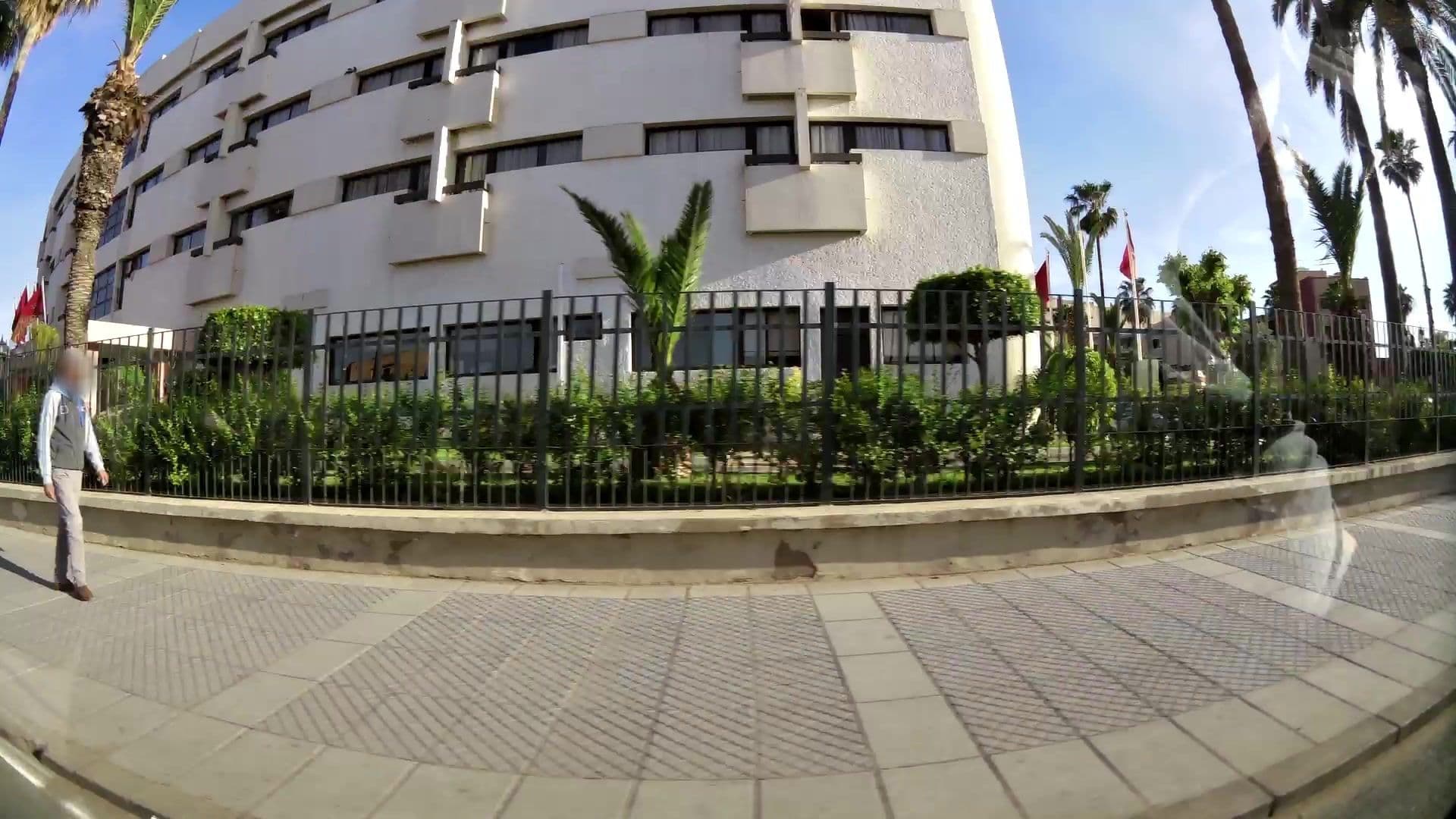 Street view near Hôtel Atlas Orient, Oujda — © kaartcam (CC BY-SA · Mapillary)