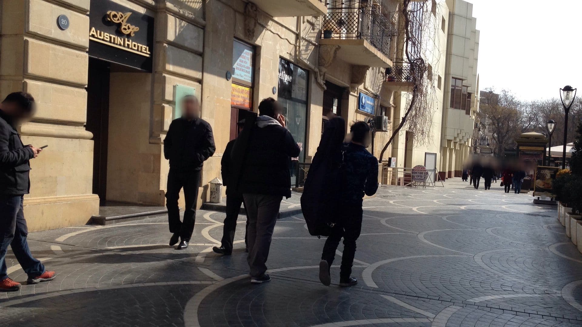 Street view near Austin Hotel, Baku — © geomapper69 (CC BY-SA · Mapillary)