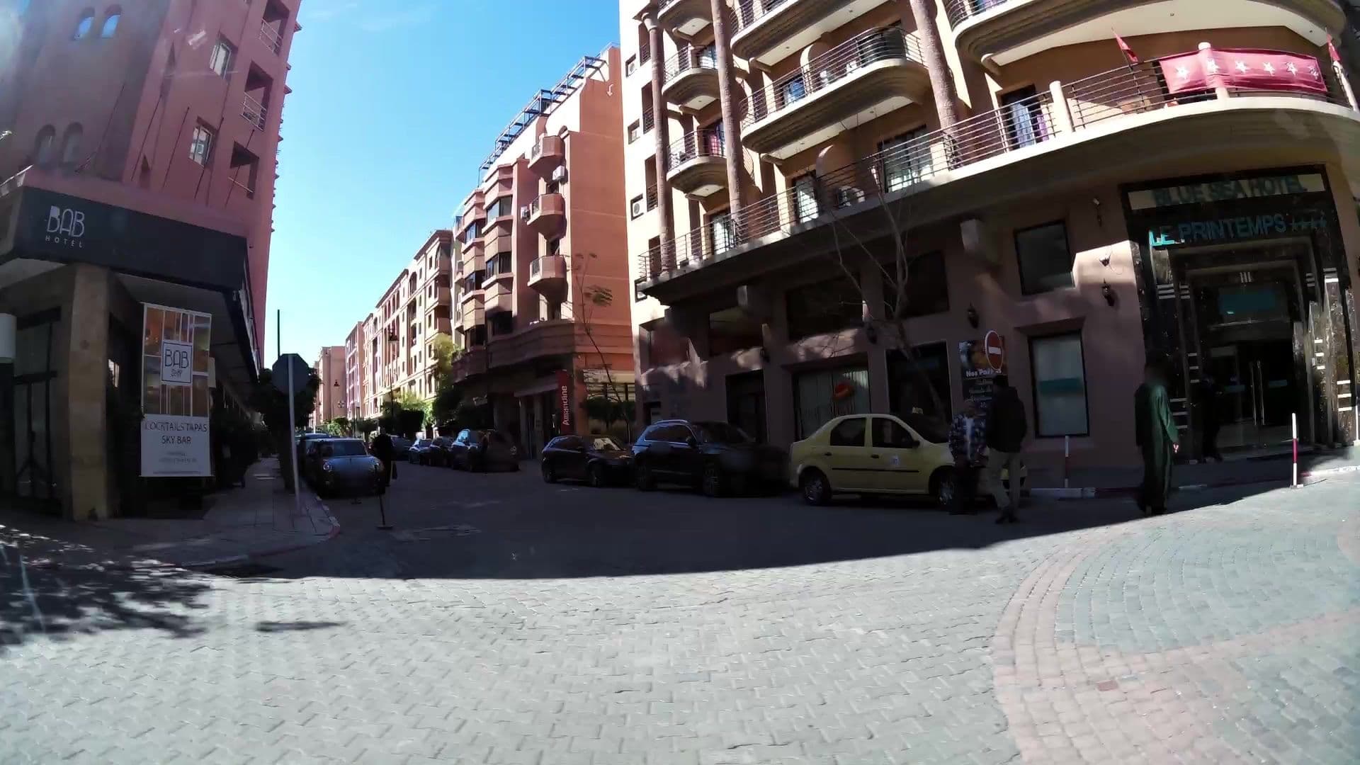 Street view near BLUESEA Le Printemps, Marrakesh
