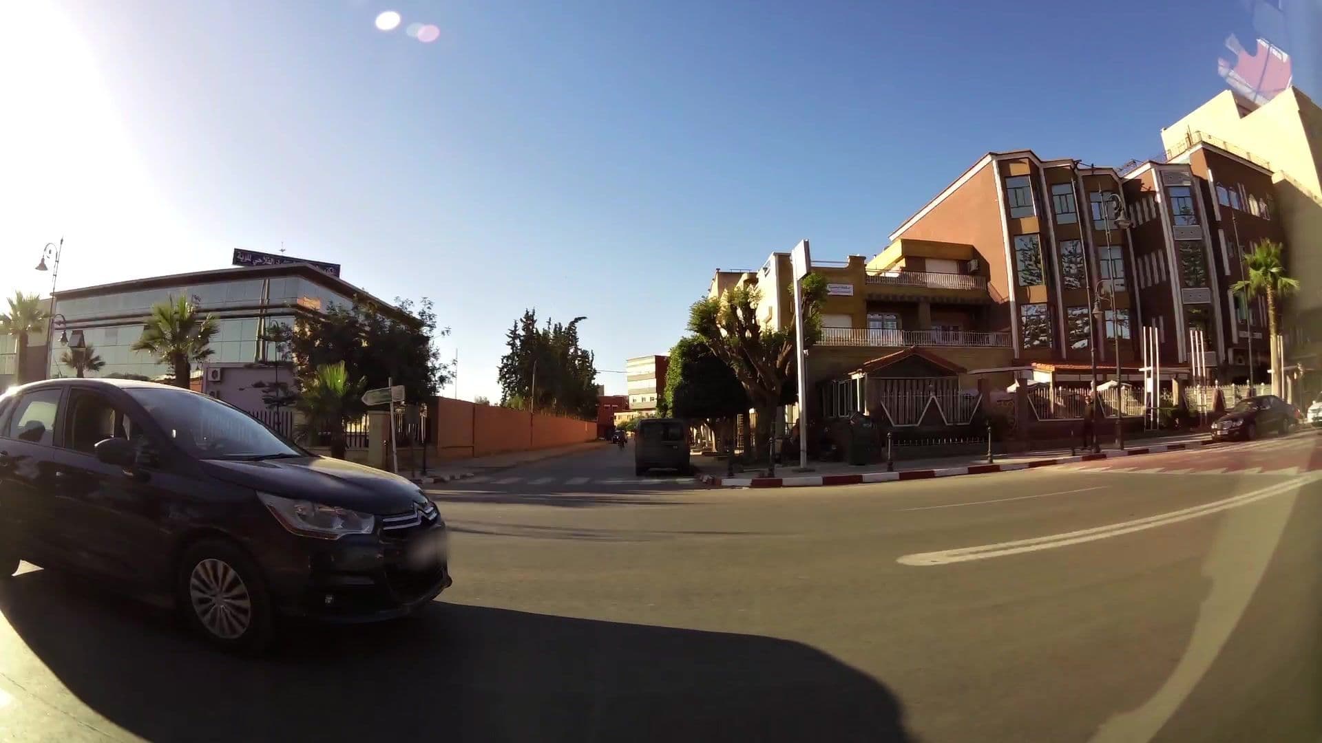 Street view near Hôtel Zaki نزل الزاكي, Berkane — © kaartcam (CC BY-SA · Mapillary)
