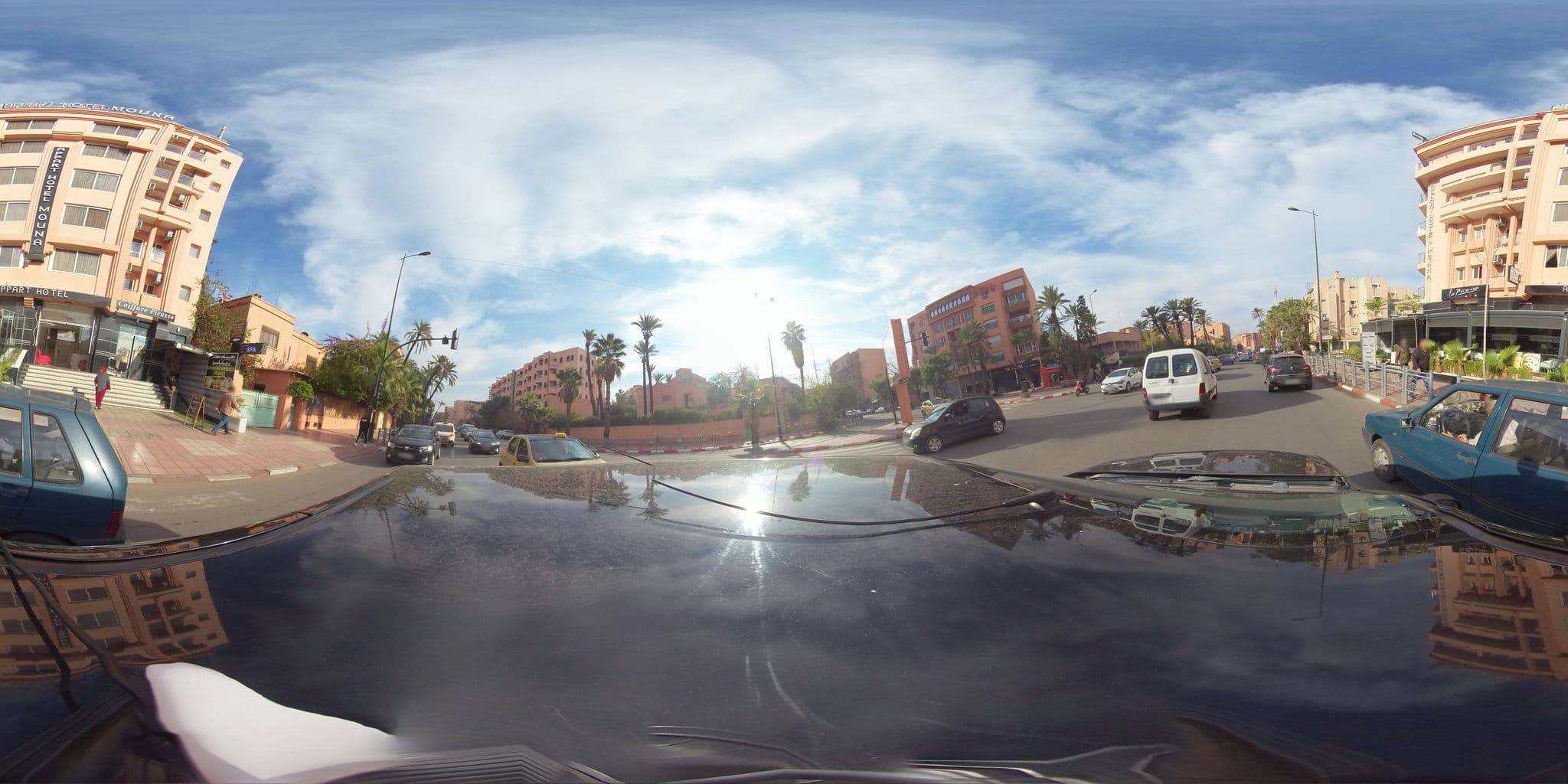 Street view near Apart Hotel Mouna, Marrakesh