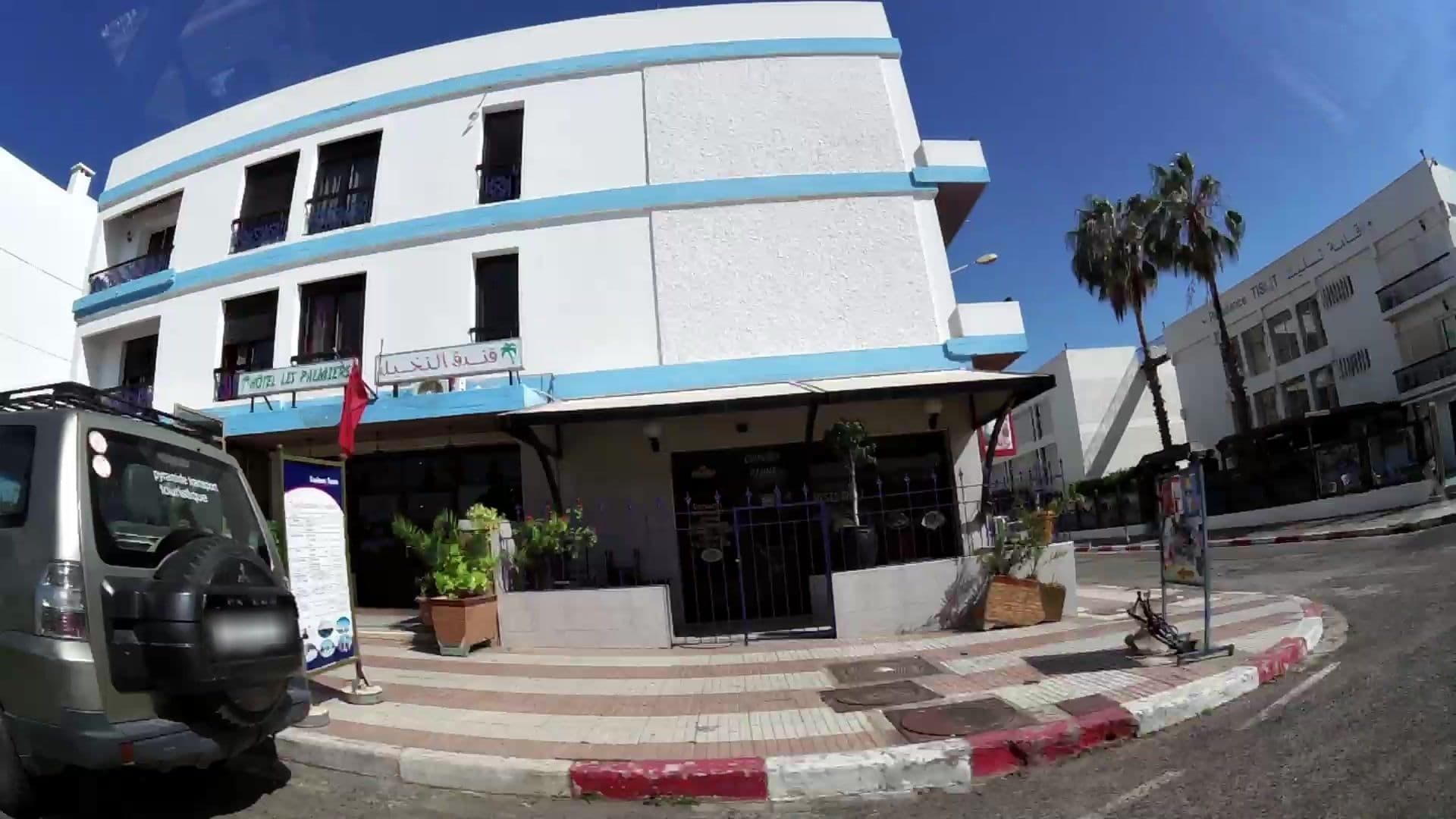 Street view near Hotel les palmiers, Agadir — © kaartcam (CC BY-SA · Mapillary)