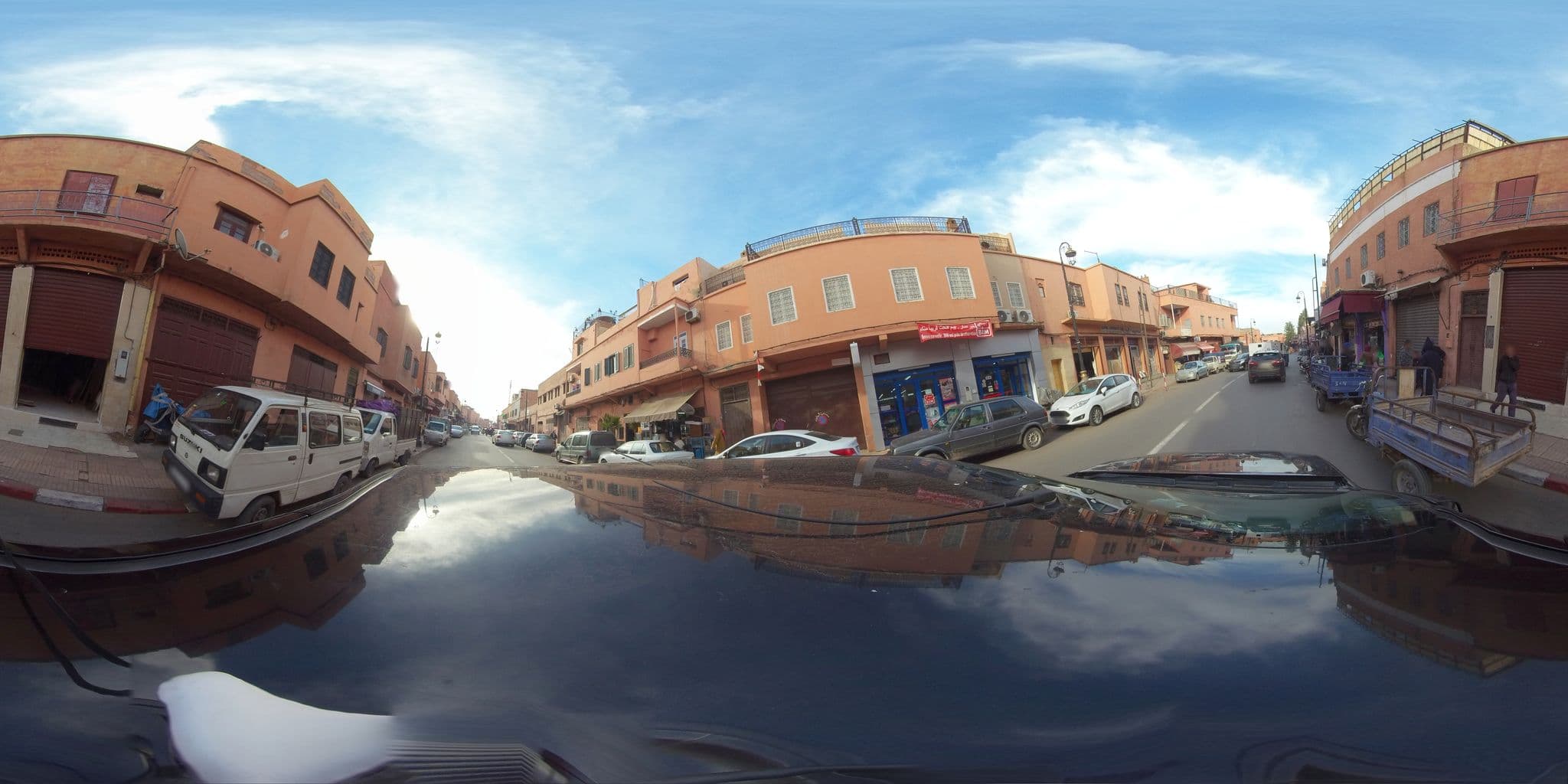 Street view near Riad Koutoubia Royal, Marrakesh