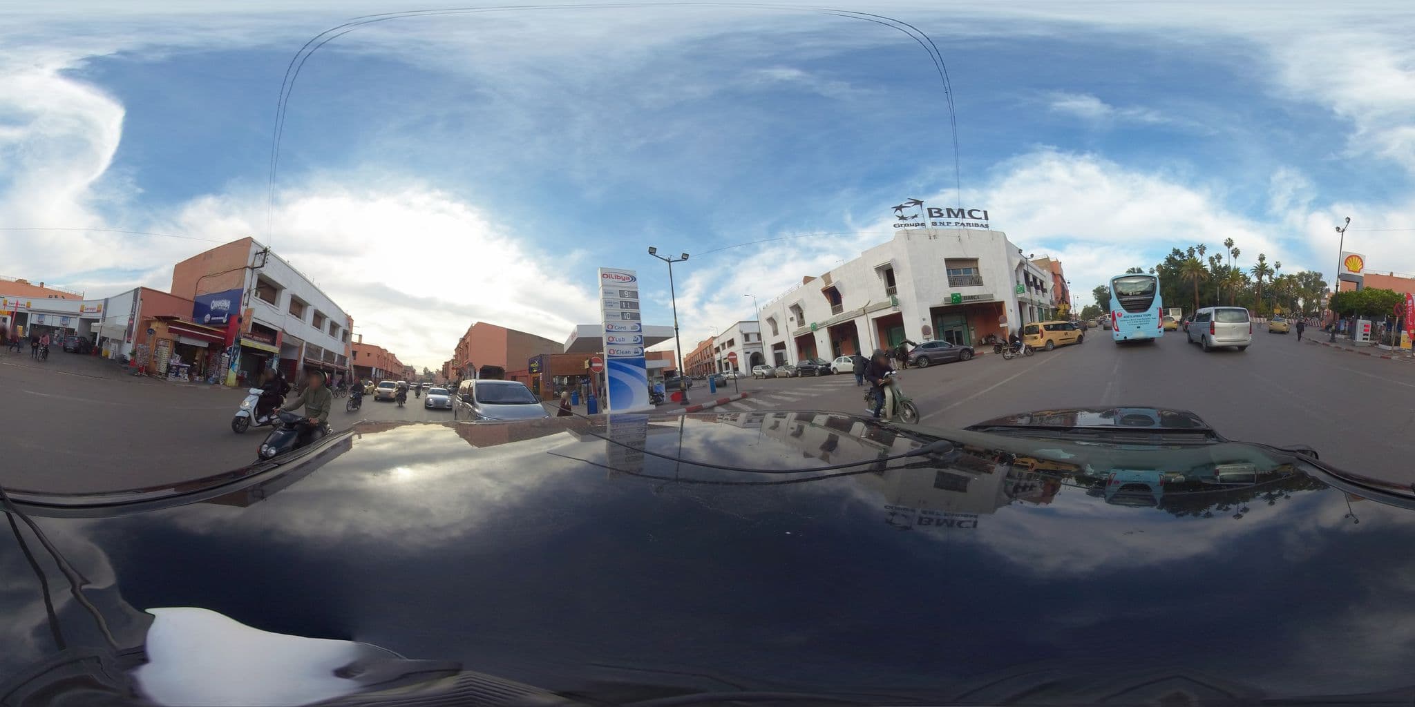 Street view near Hotel Ilyass, Marrakesh — © navcities (CC BY-SA · Mapillary)