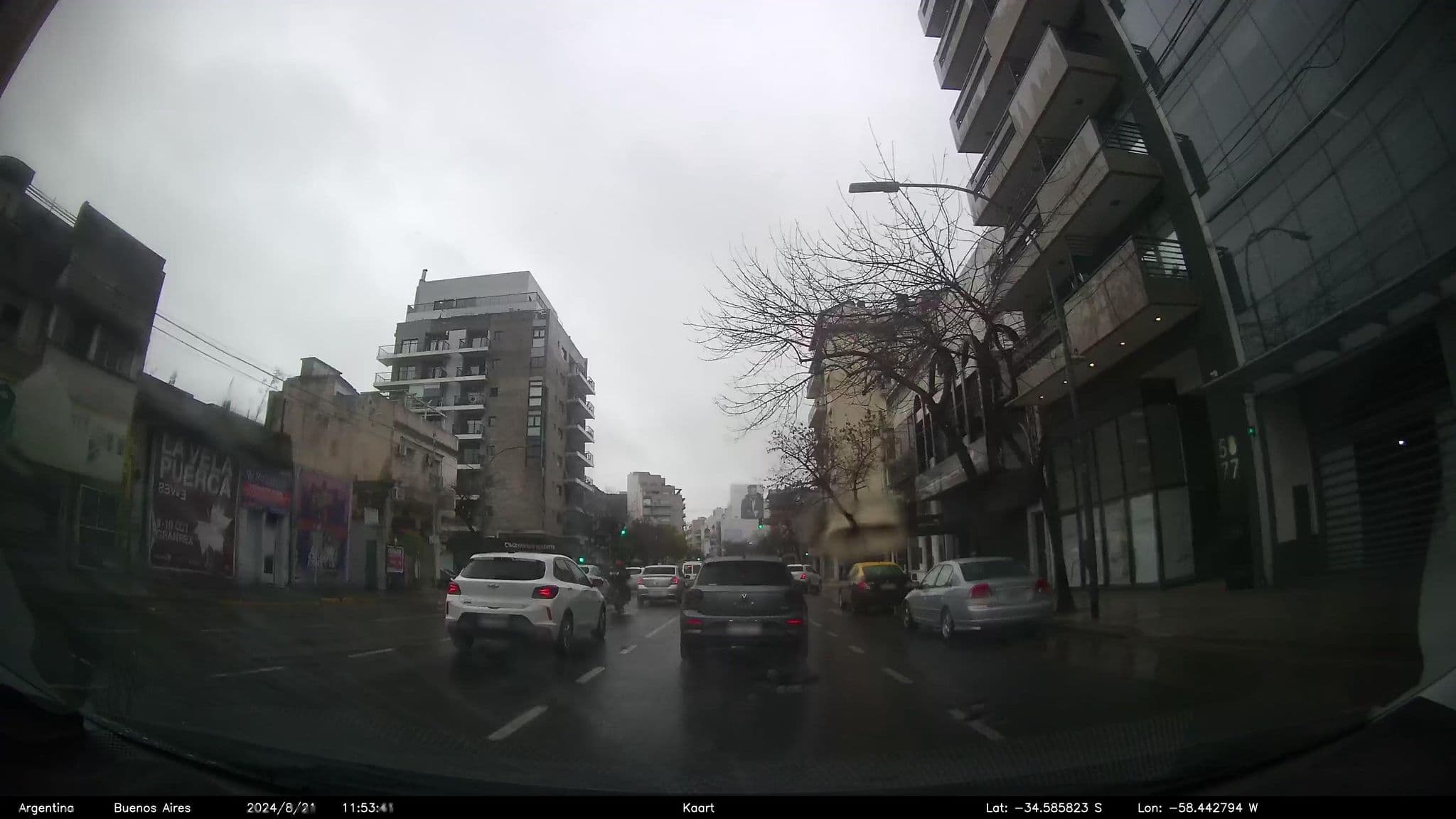 Street view near Bayres Bed & Breakfast, Colegiales — © kaartcam (CC BY-SA · Mapillary)