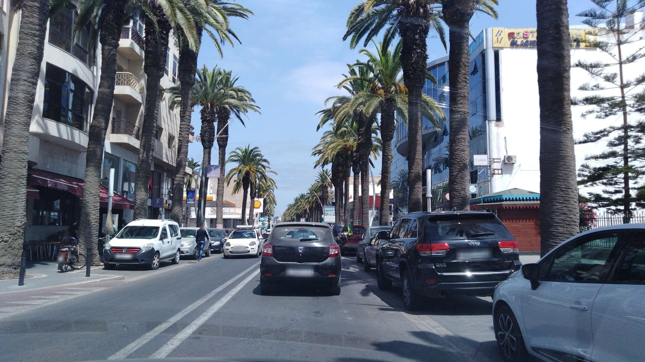 Street view near Centre Ville, El Jadida — © here2018 (CC BY-SA · Mapillary)
