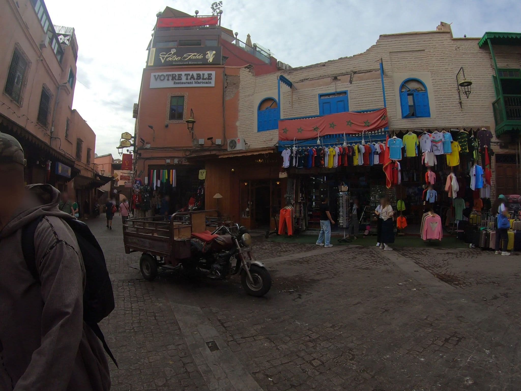 Street view near Riad Dar Arwa, Marrakesh