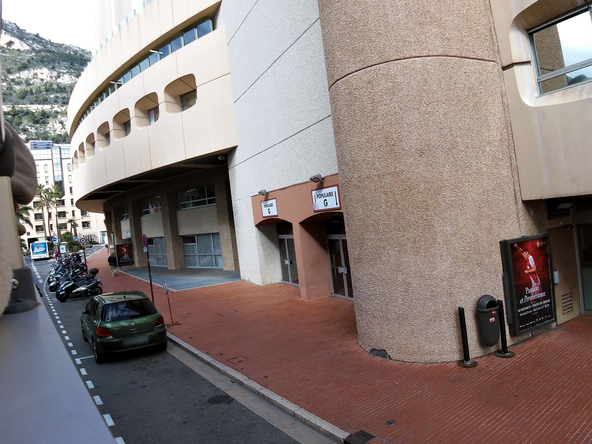 Street view near Marriott Hotel Riviera Monaco, Fontvieille — © dcp (CC BY-SA · Mapillary)