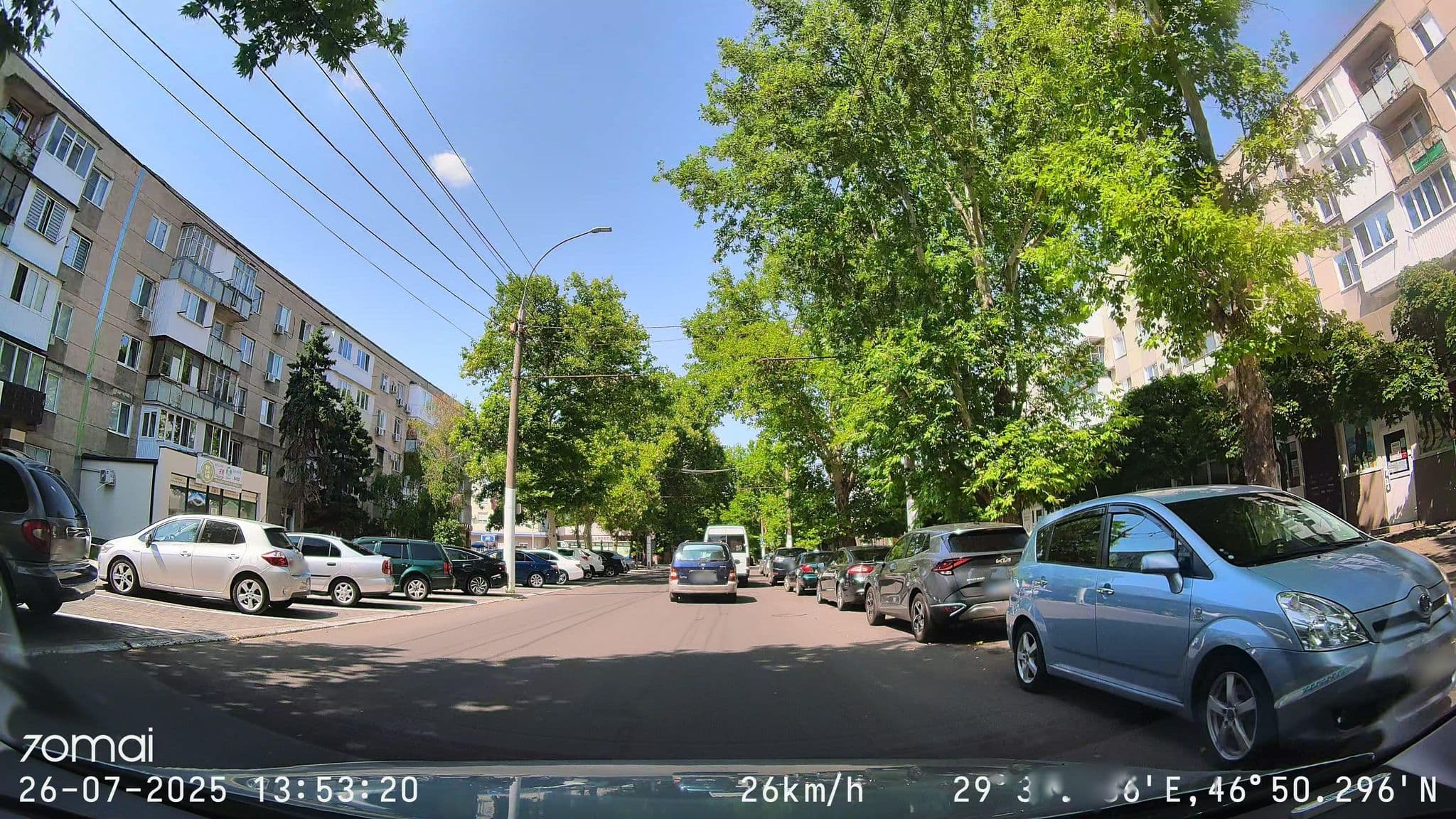 Street view near Lenin Street Hostel, Tiraspol — © doriel (CC BY-SA · Mapillary)