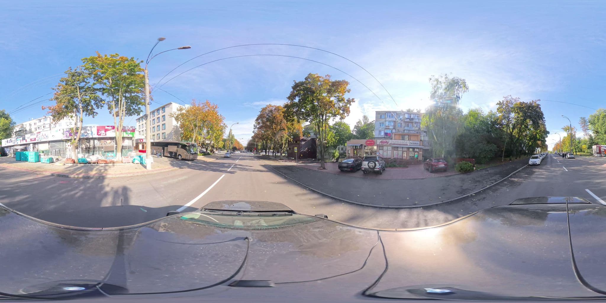 Street view near Aria Hotel, Durleşti — © Sku1255 (CC BY-SA · Mapillary)