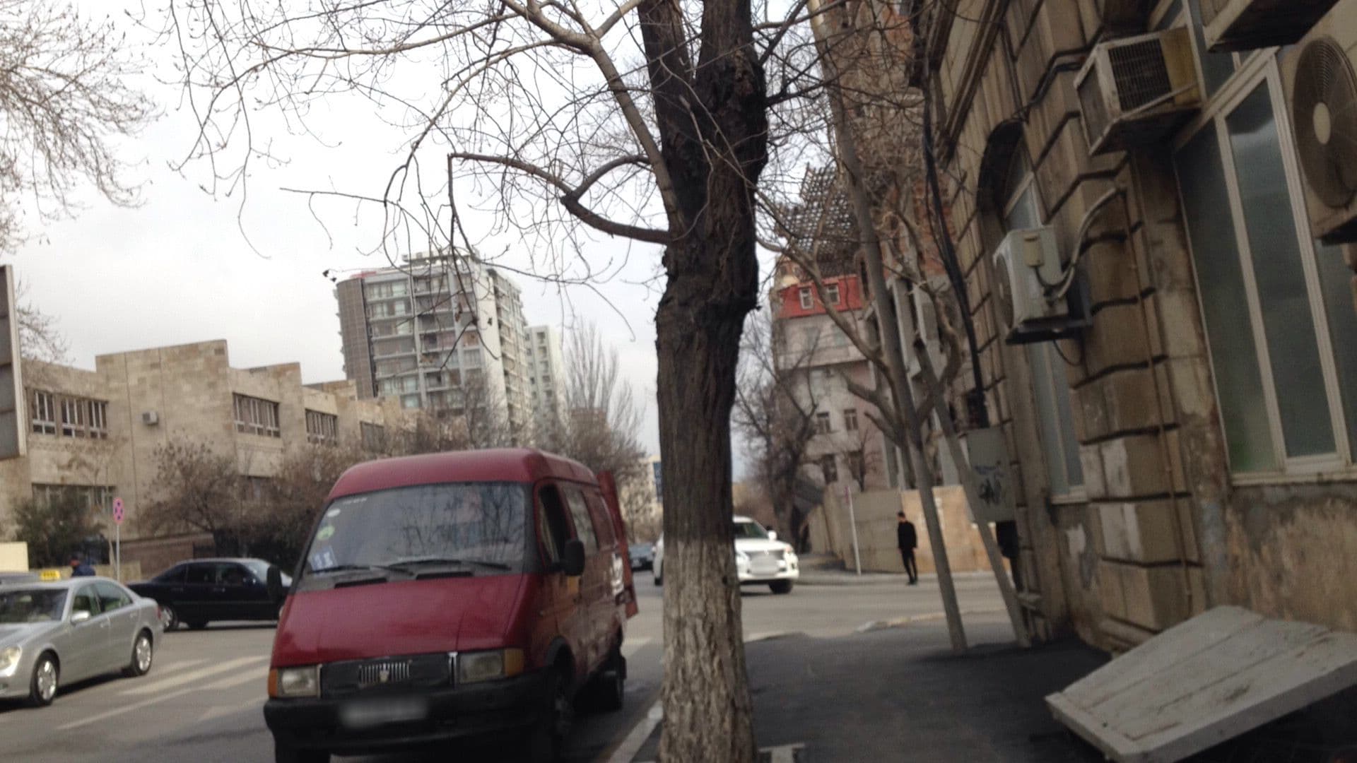 Street view near Lalә Apartman, Baku — © geomapper69 (CC BY-SA · Mapillary)