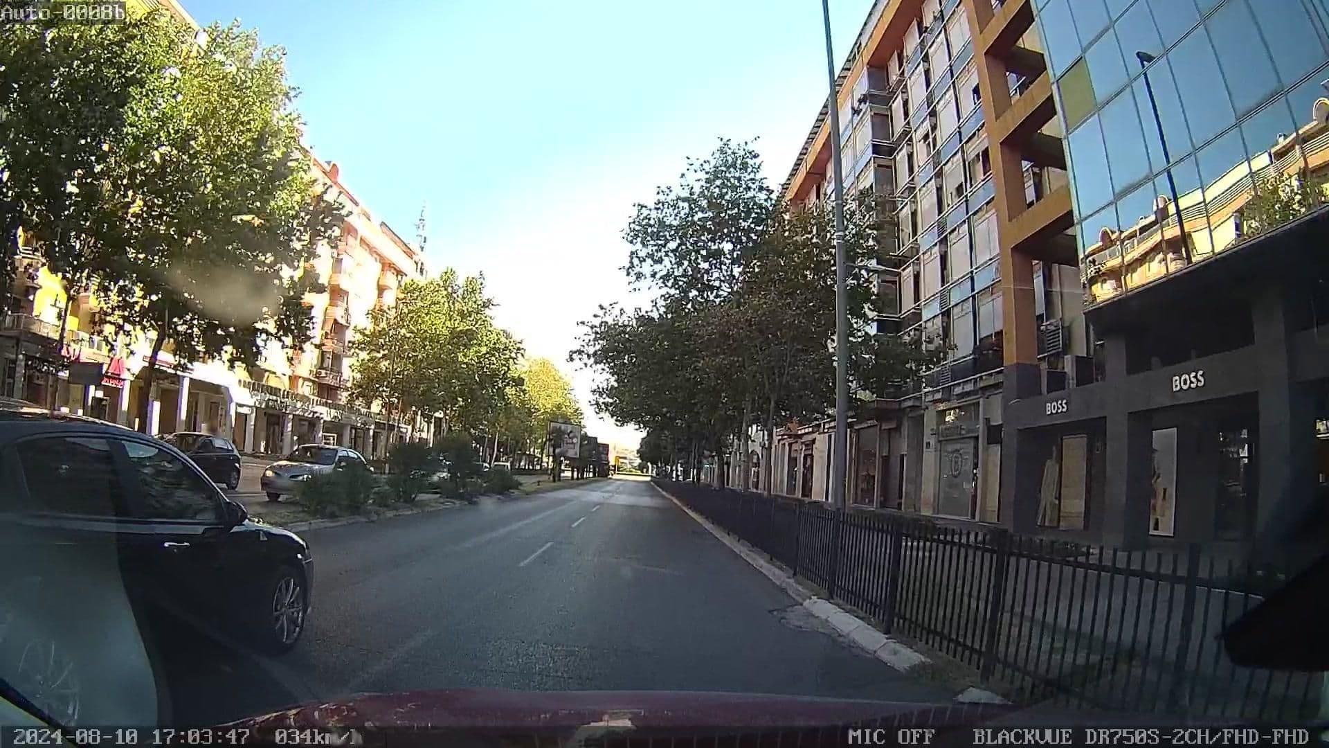 Street view near Apart Hotel Premier, Podgorica — © rdnnk (CC BY-SA · Mapillary)