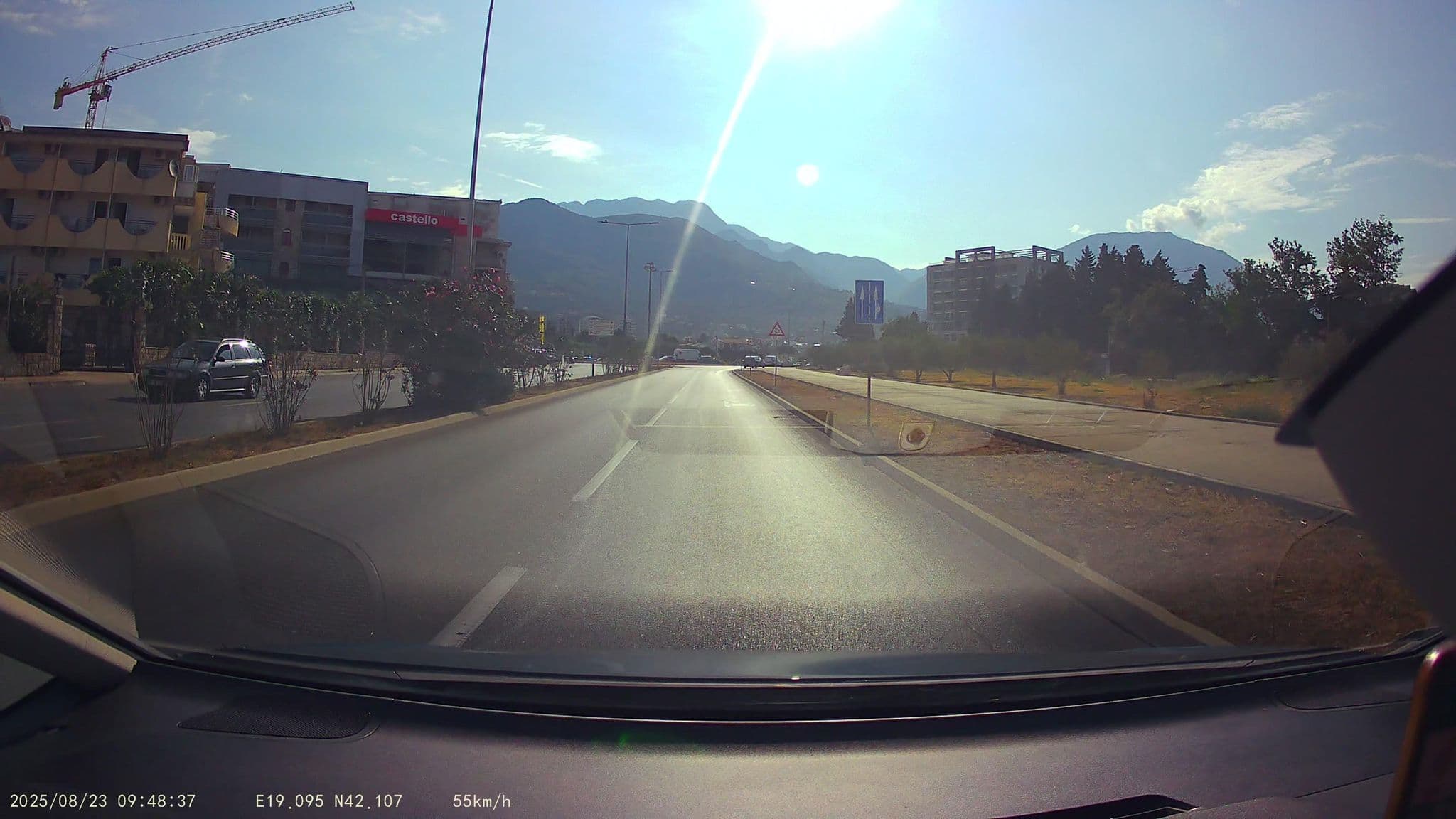 Street view near Vila Jadran, Šušanj — © pmilanovic (CC BY-SA · Mapillary)