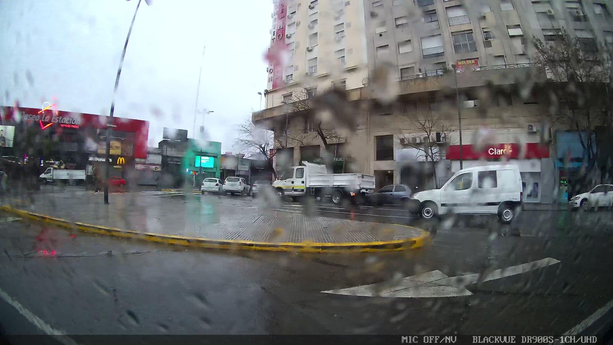 Street view near Constitucion Palace Hotel, Buenos Aires