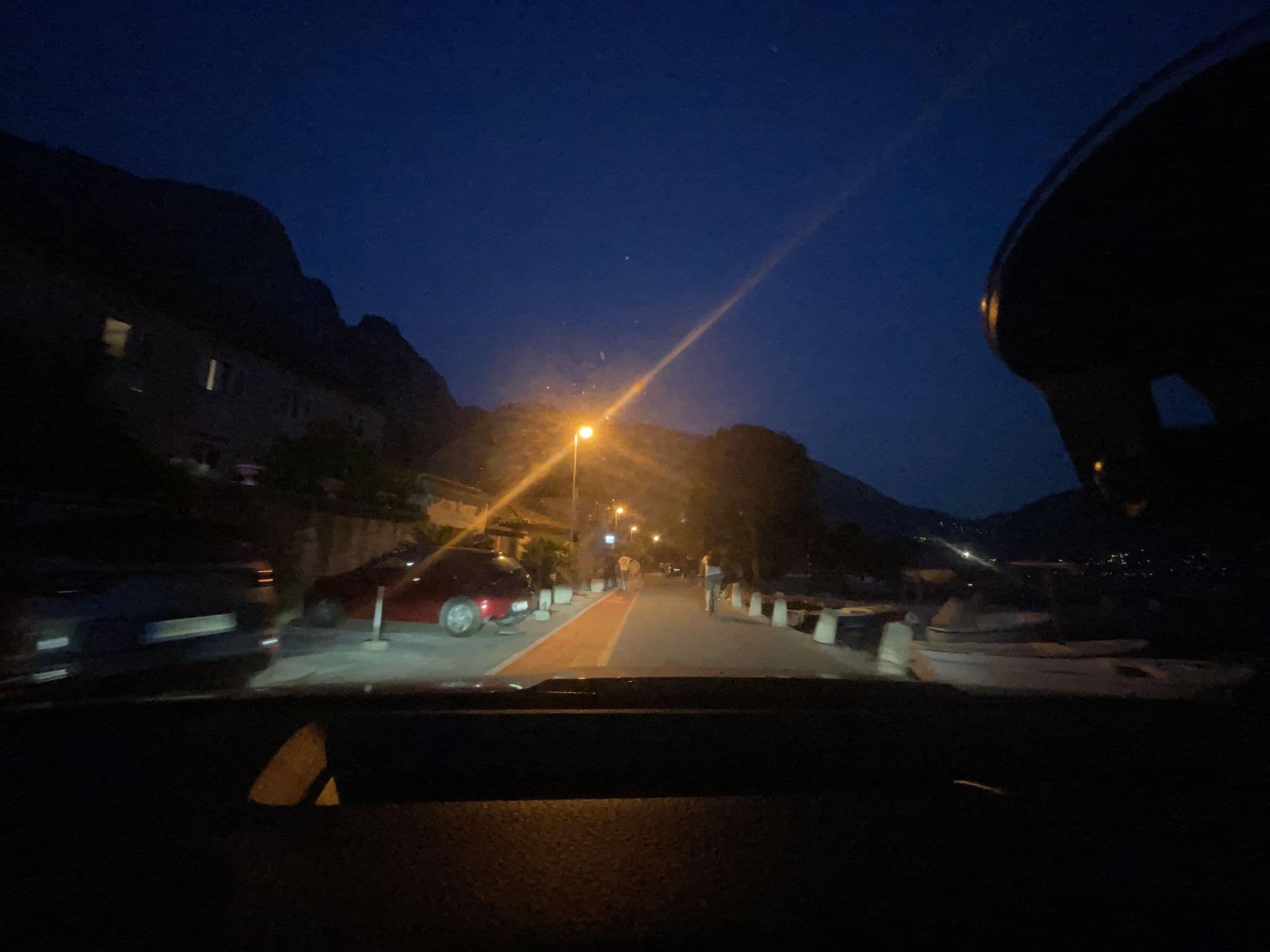 Street view near Radmir apartments, Dobrota — © alexletov (CC BY-SA · Mapillary)