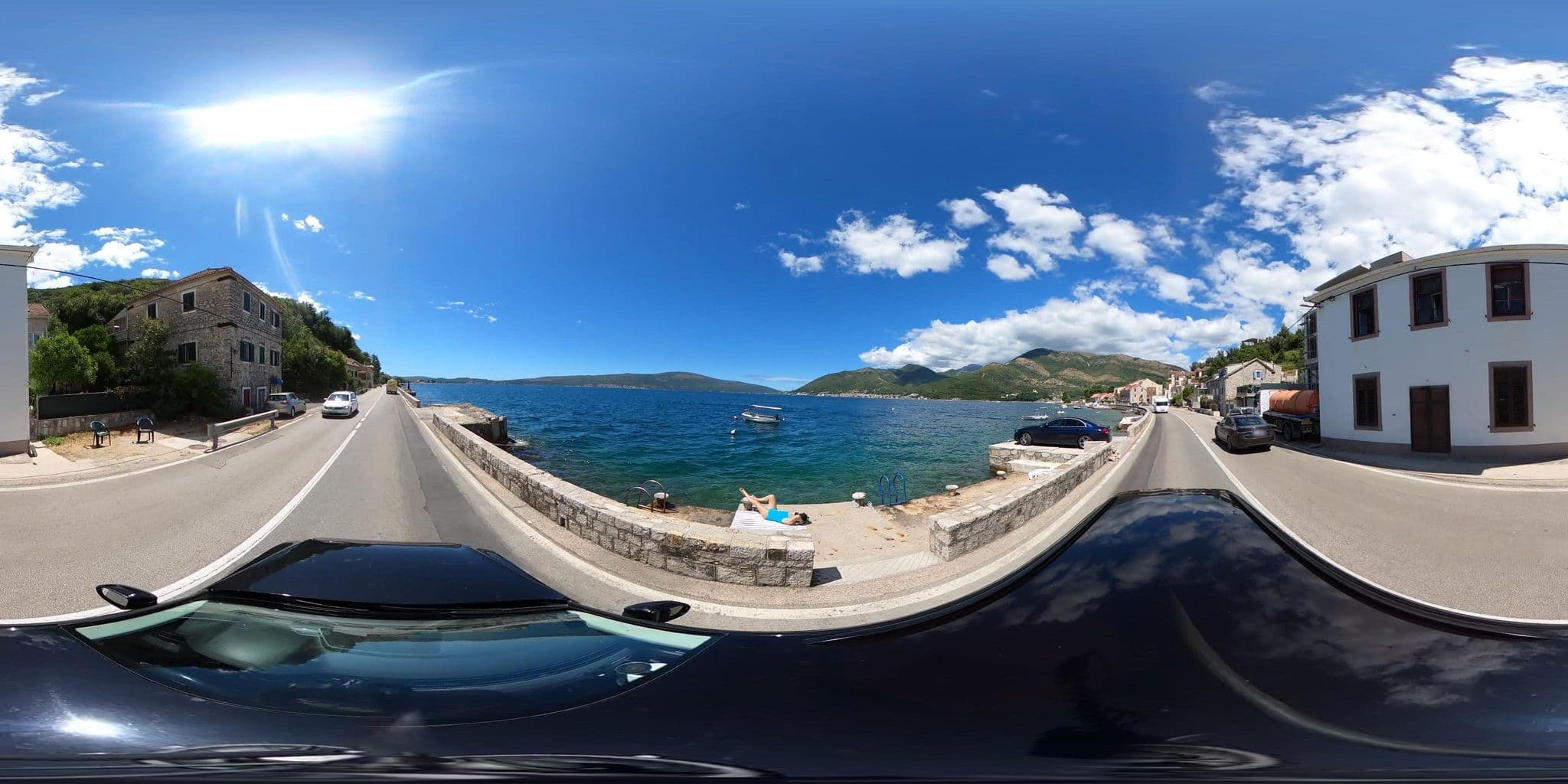 Street view near Jelena vile & apartmani, Tivat — © borovac (CC BY-SA · Mapillary)