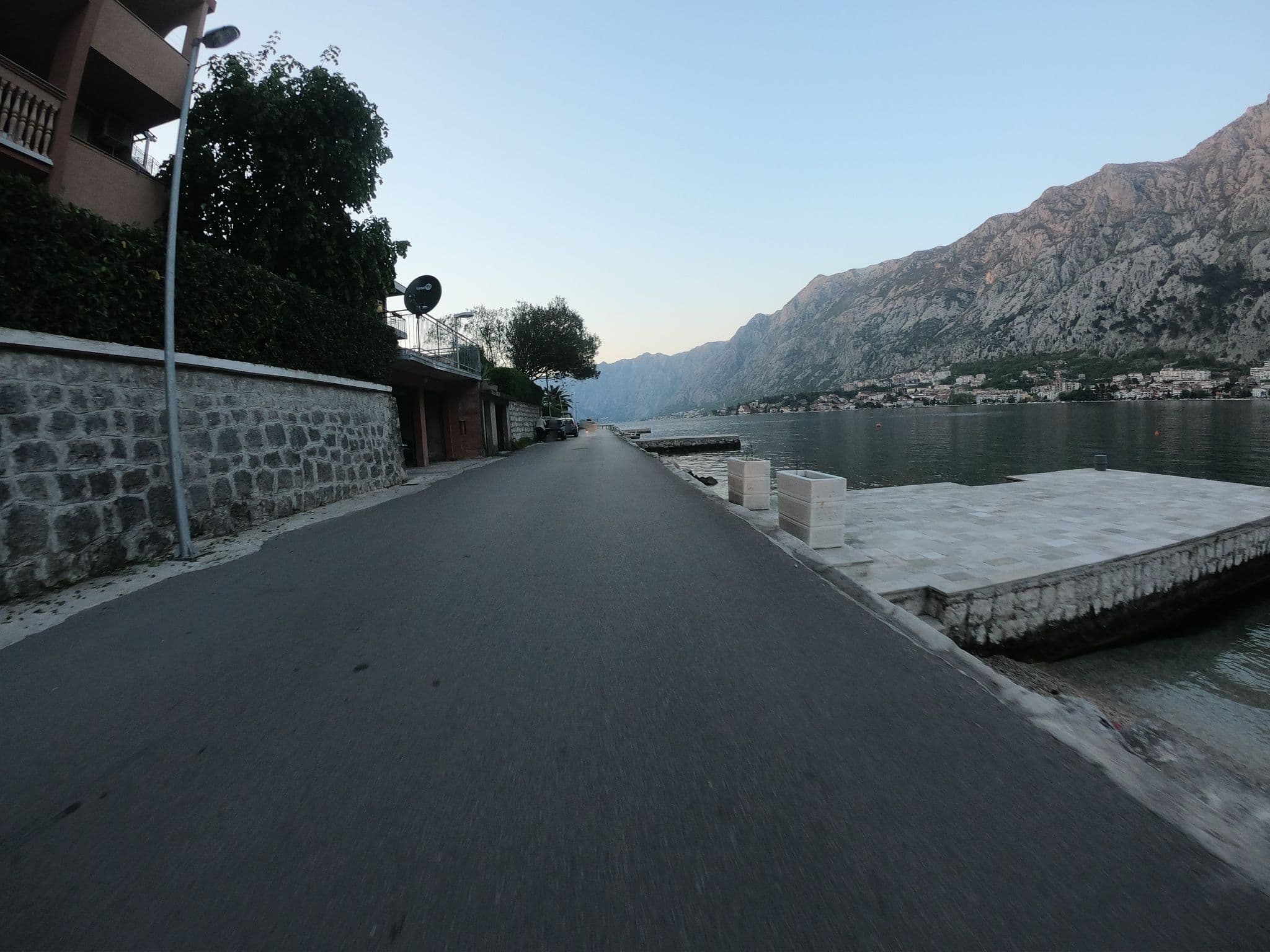 Street view near Dekaderon Lux Apartments, Kotor — © chrisbeddow (CC BY-SA · Mapillary)
