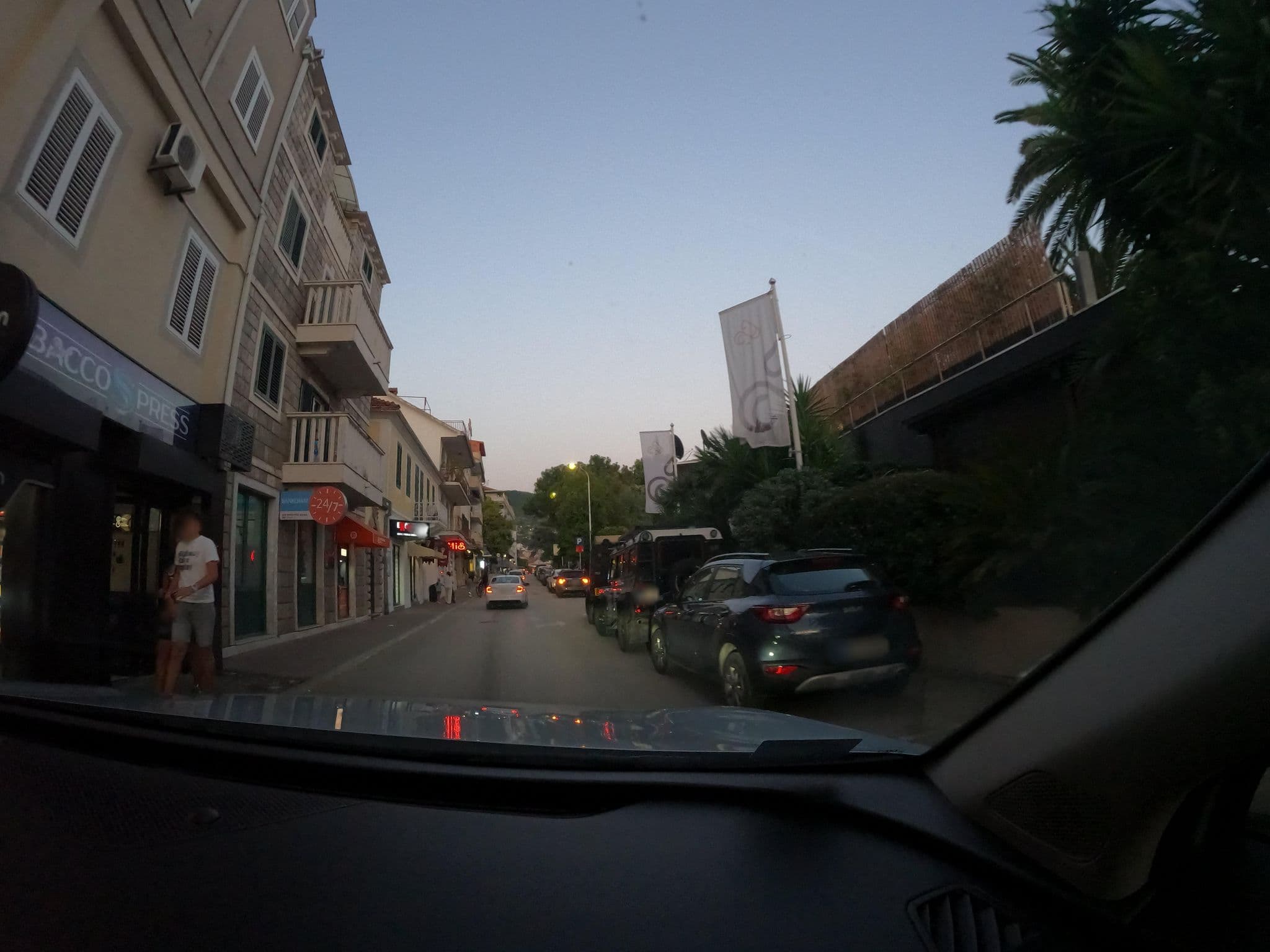 Street view near Delux Apartments, Tivat — © borovac (CC BY-SA · Mapillary)
