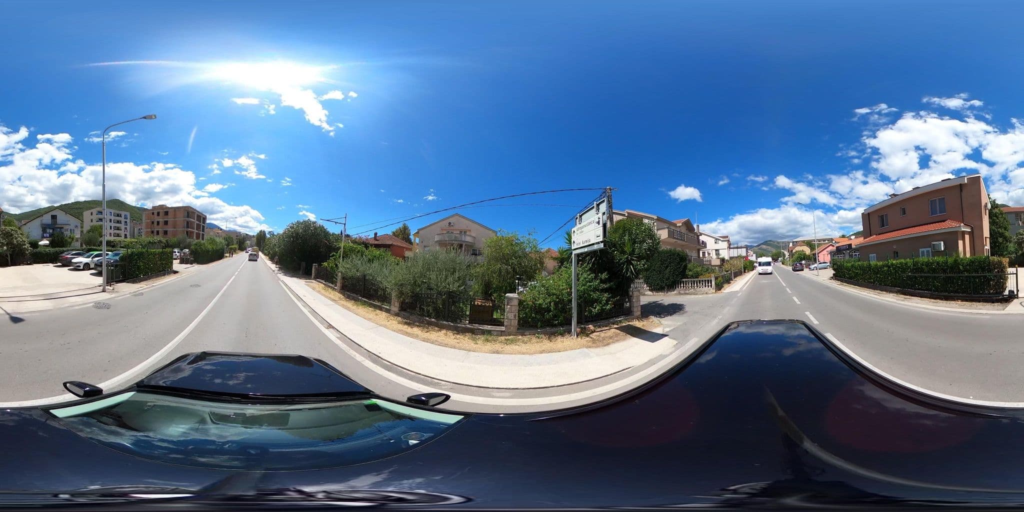 Street view near Apartments Vujosevic, Tivat — © borovac (CC BY-SA · Mapillary)