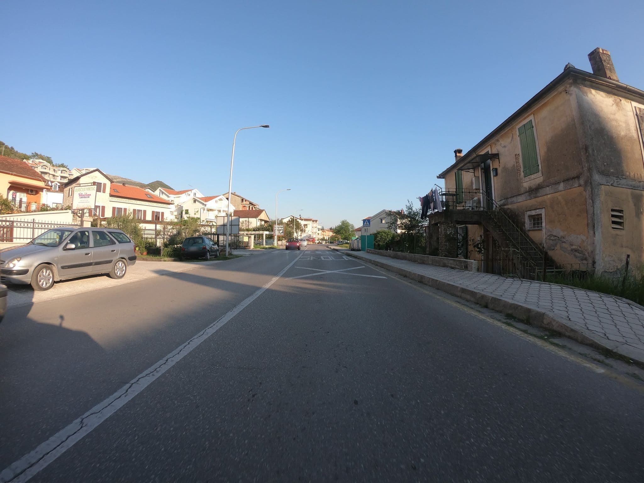Street view near Apartments Gasparini, Tivat — © chrisbeddow (CC BY-SA · Mapillary)