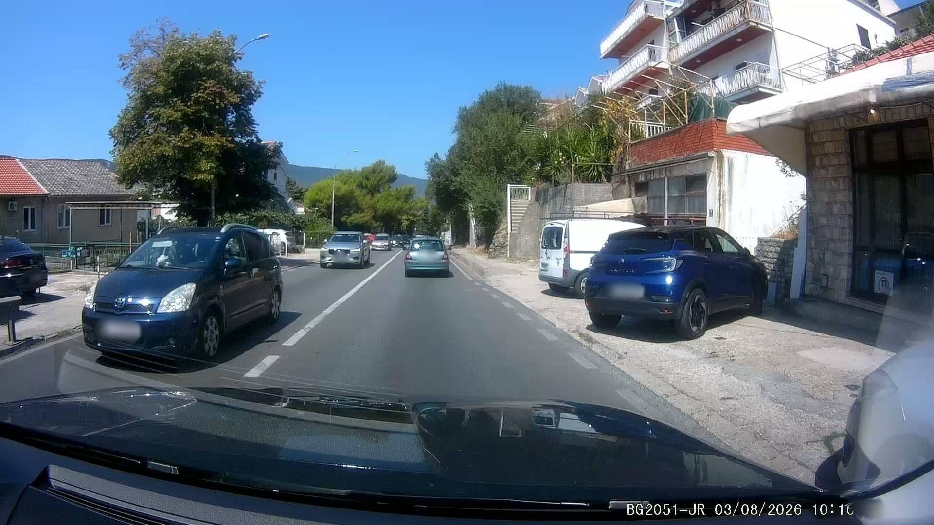 Street view near Gojković, Herceg Novi — © Cakalovski (CC BY-SA · Mapillary)