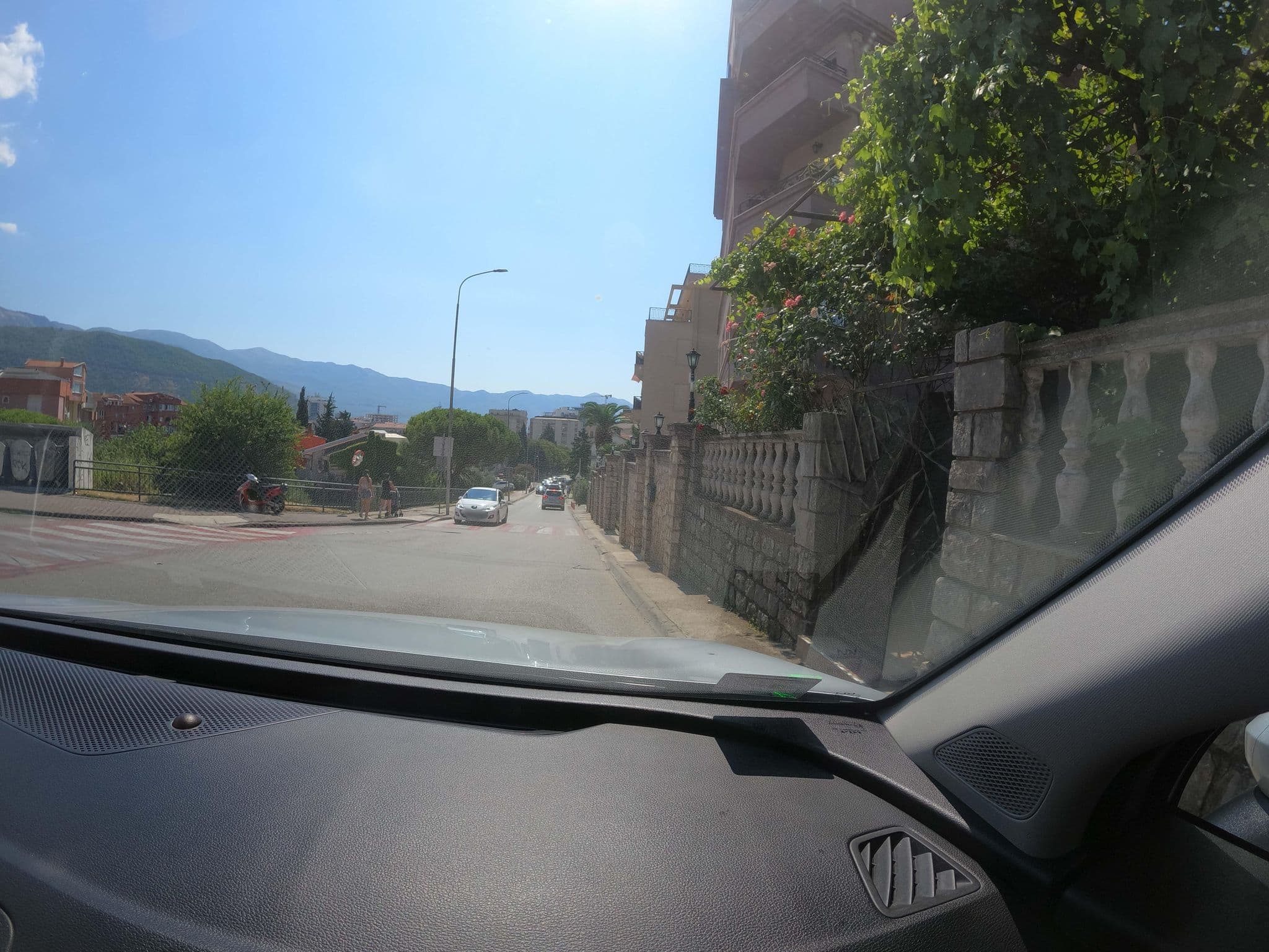 Street view near Villa Vuksanovic Ivana, Budva