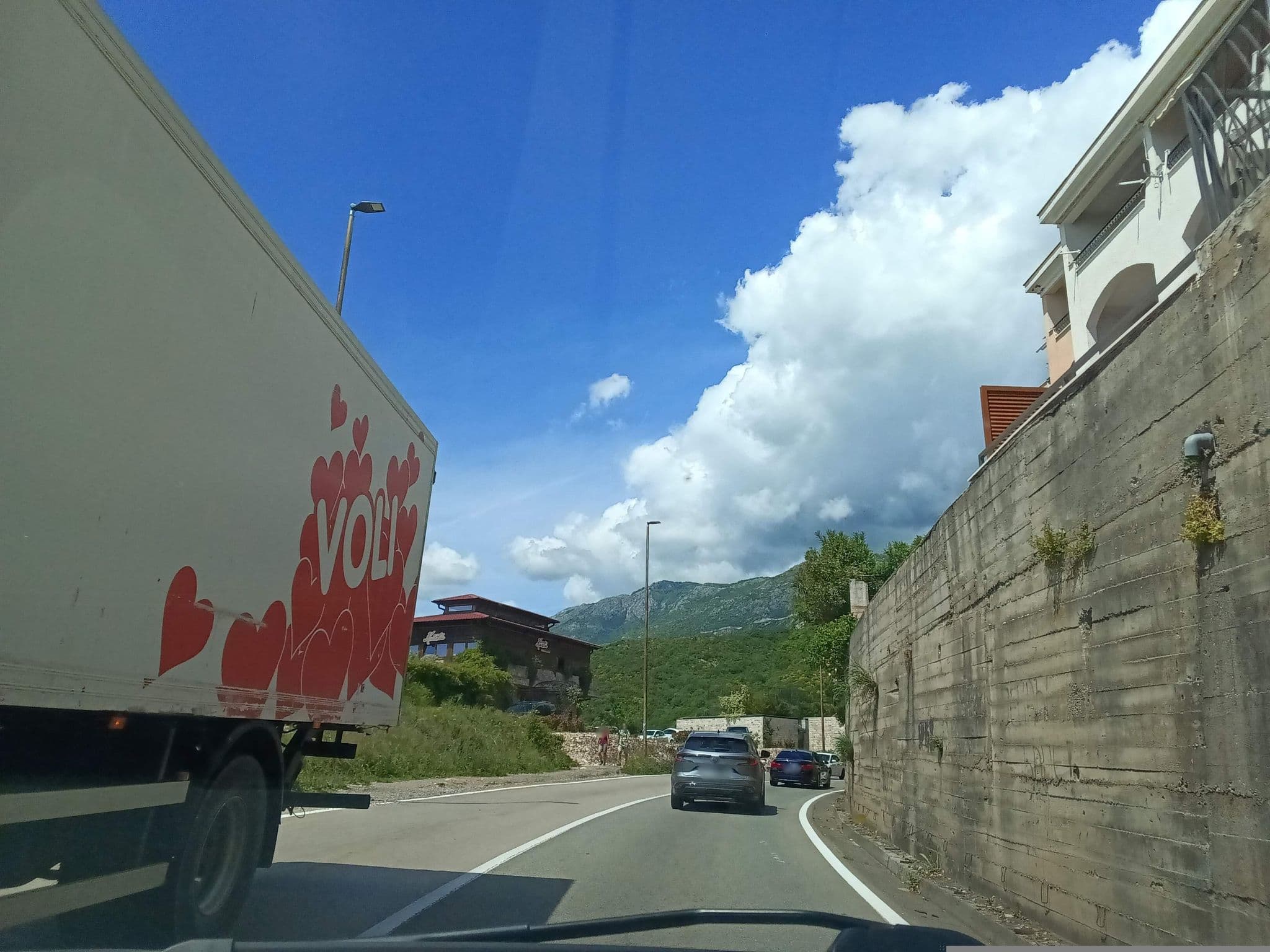 Street view near Apartment Lili, Budva