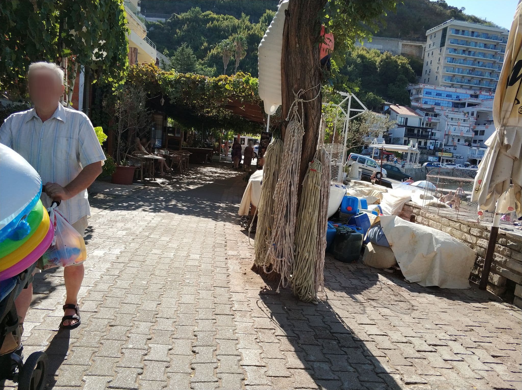 Street view near Dolce vita, Budva