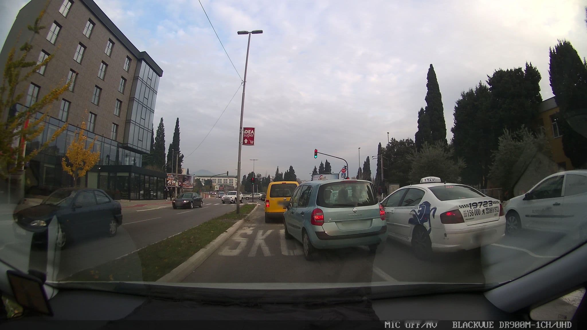 Street view near Hotel Union, Podgorica — © jthnz (CC BY-SA · Mapillary)