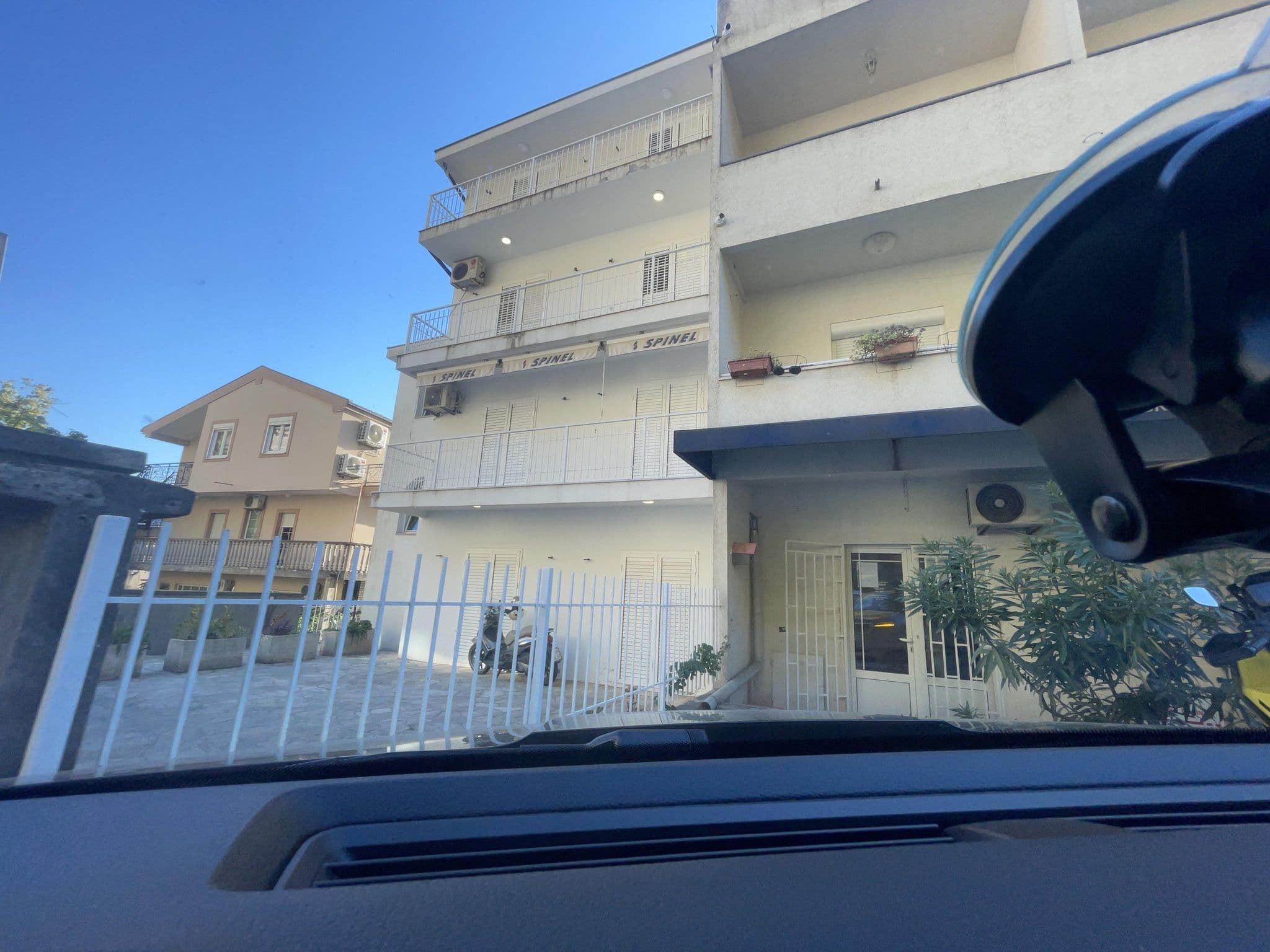 Street view near Zenit Apartments, Kotor — © alexletov (CC BY-SA · Mapillary)