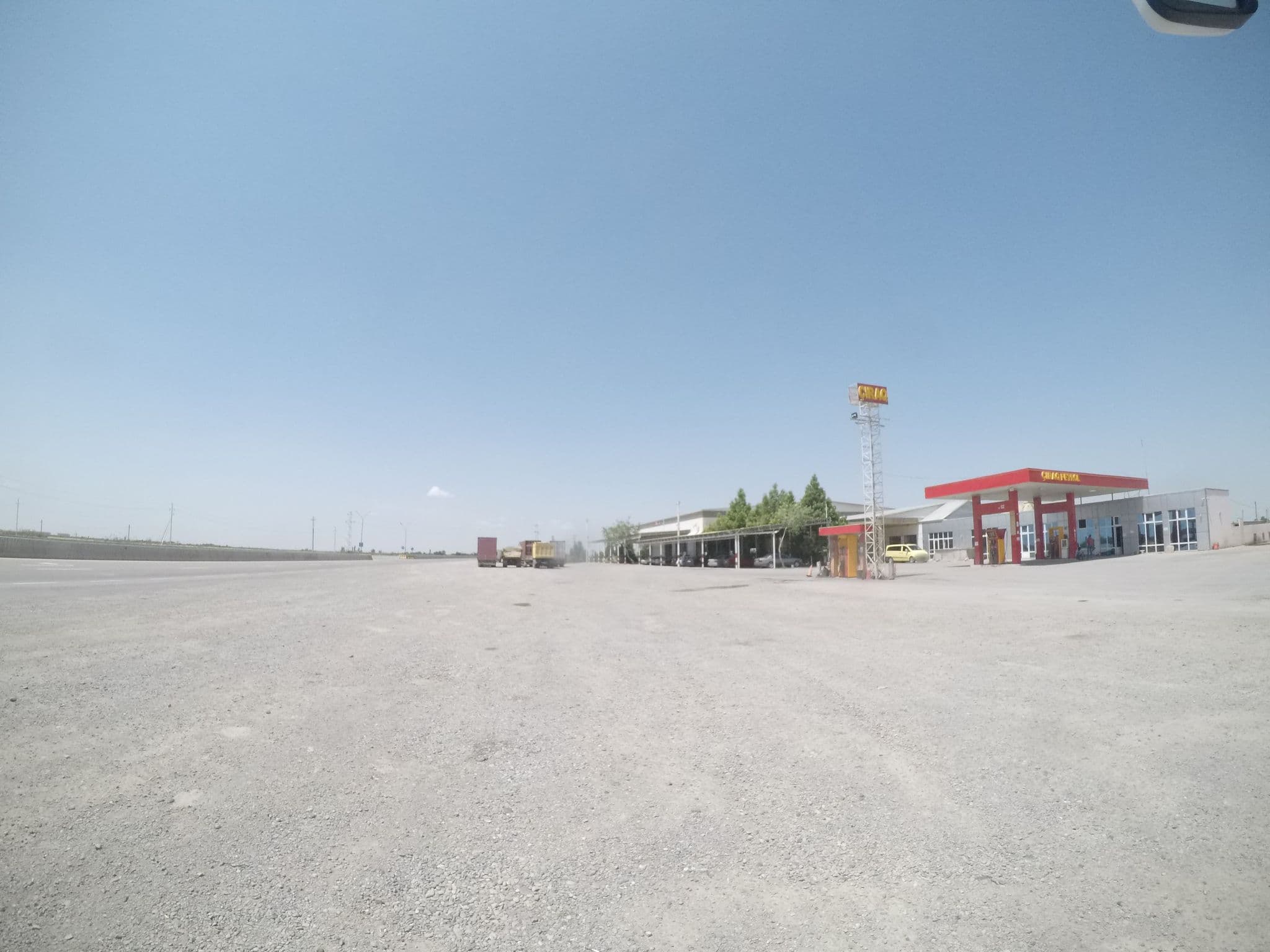 Street view near Çıraq Hotel, Kyurdarmir — © westbam (CC BY-SA · Mapillary)