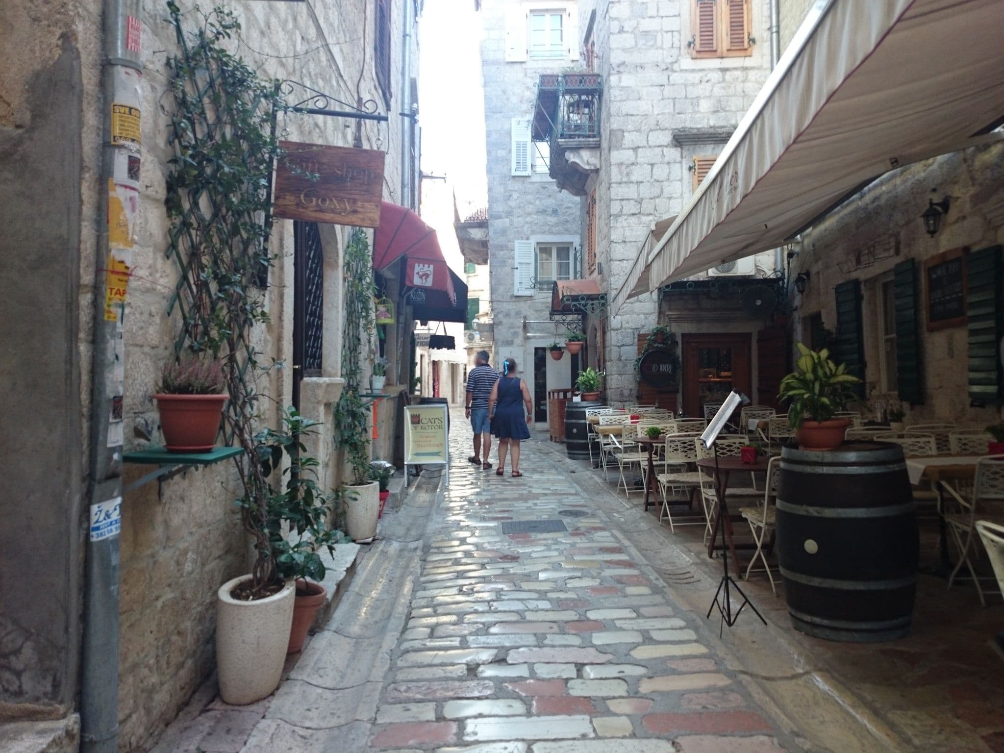 Street view near Athos Guesthouse, Kotor — © ebel (CC BY-SA · Mapillary)