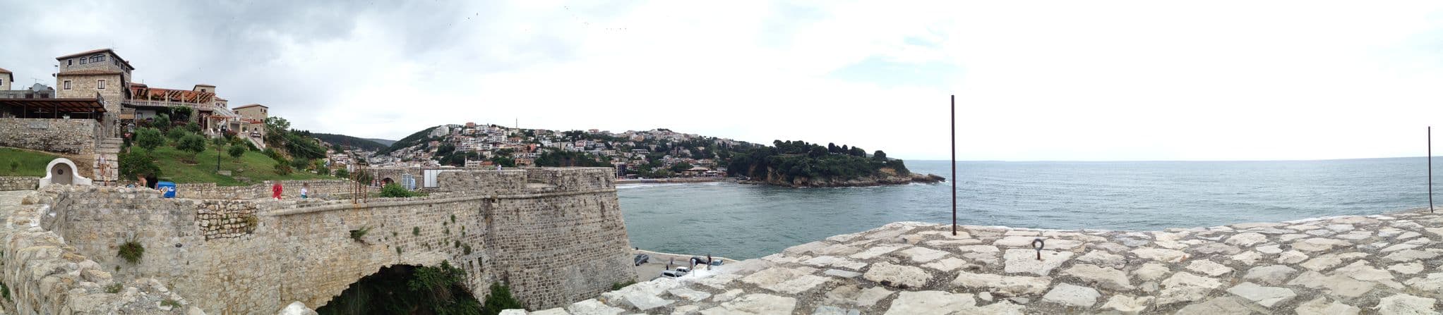 Street view near Rezidenca e Balshajve, Ulcinj