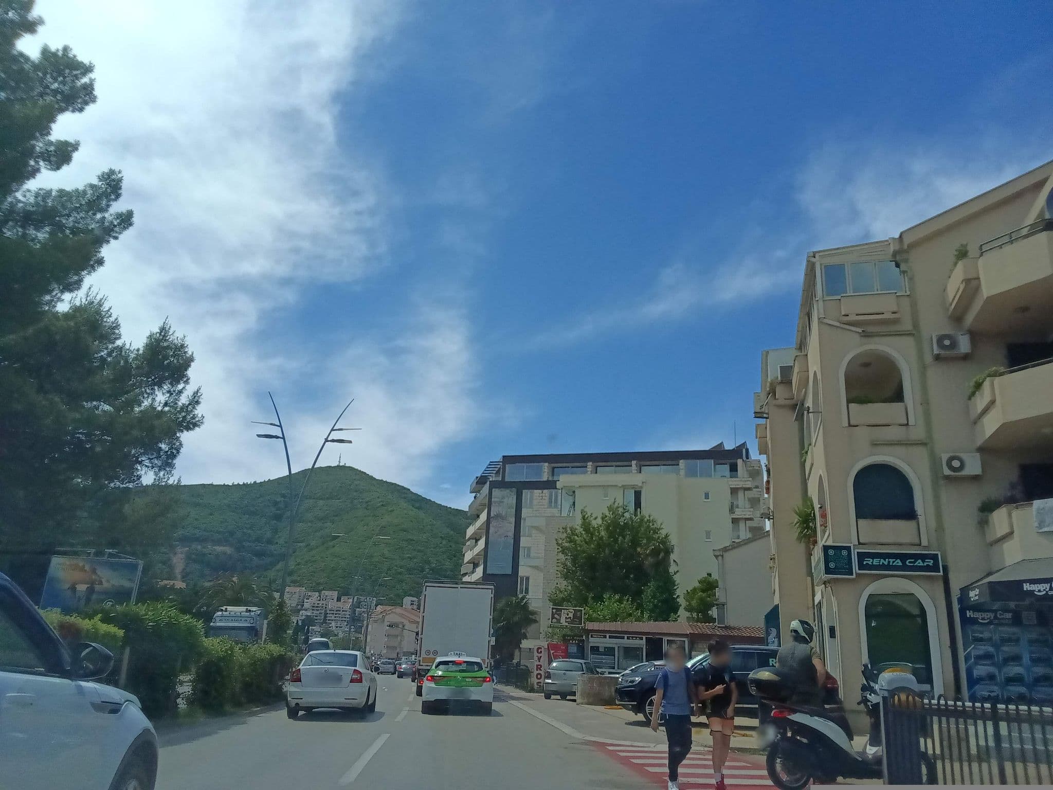 Street view near Mary, Budva