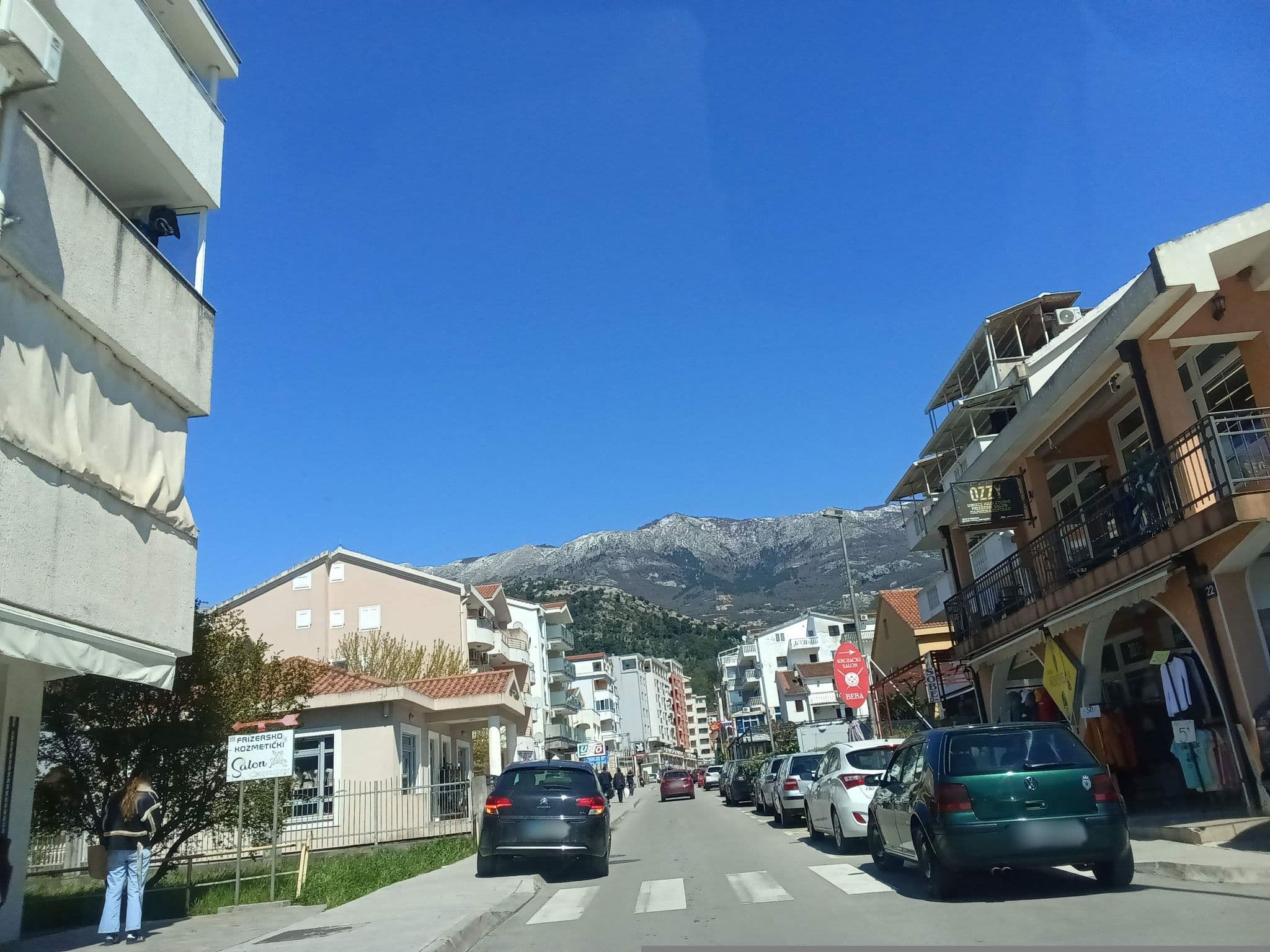 Street view near Apartments Familia, Budva — © gisbudva (CC BY-SA · Mapillary)